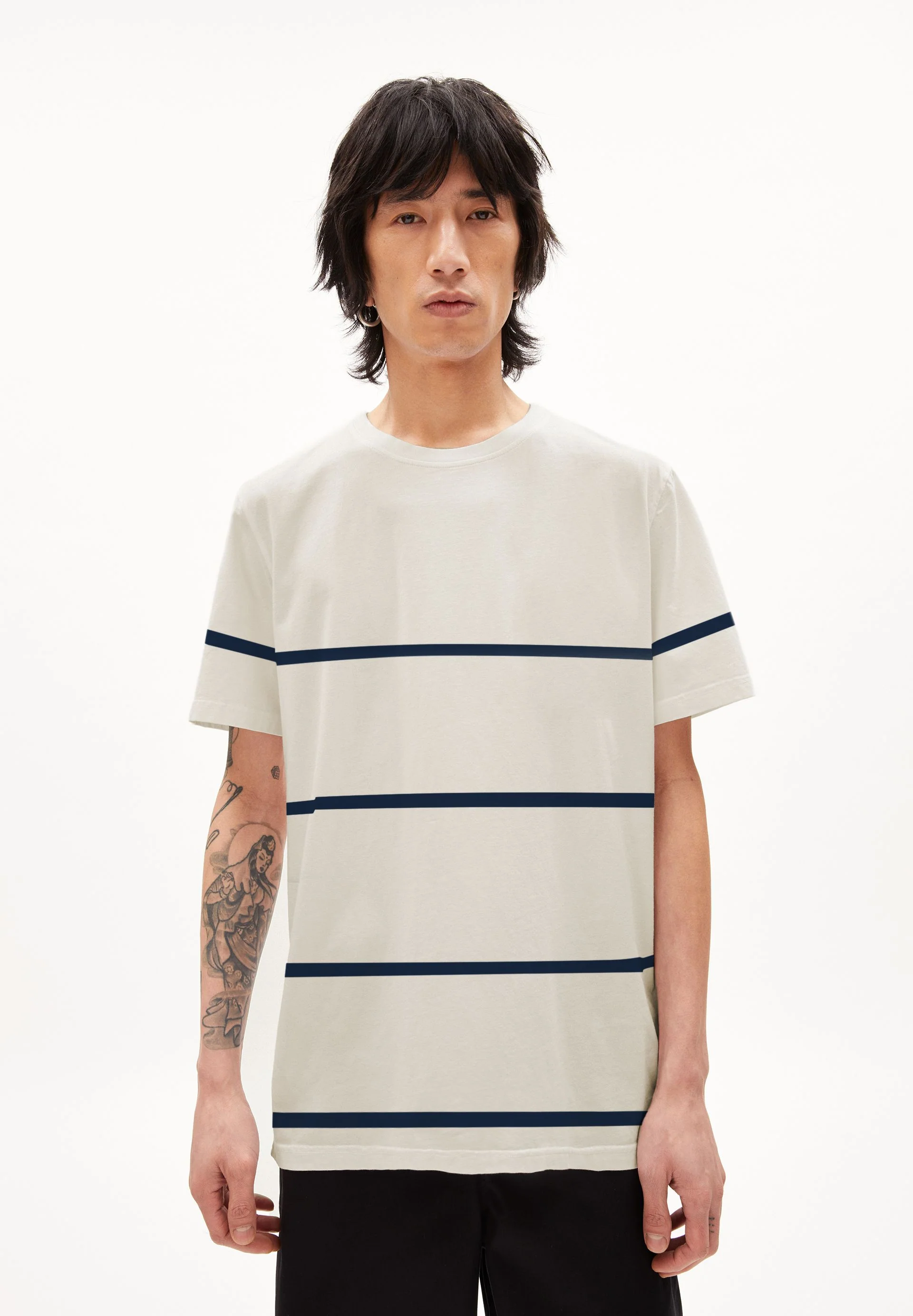 AADONI STRIPES | undyed-night sky