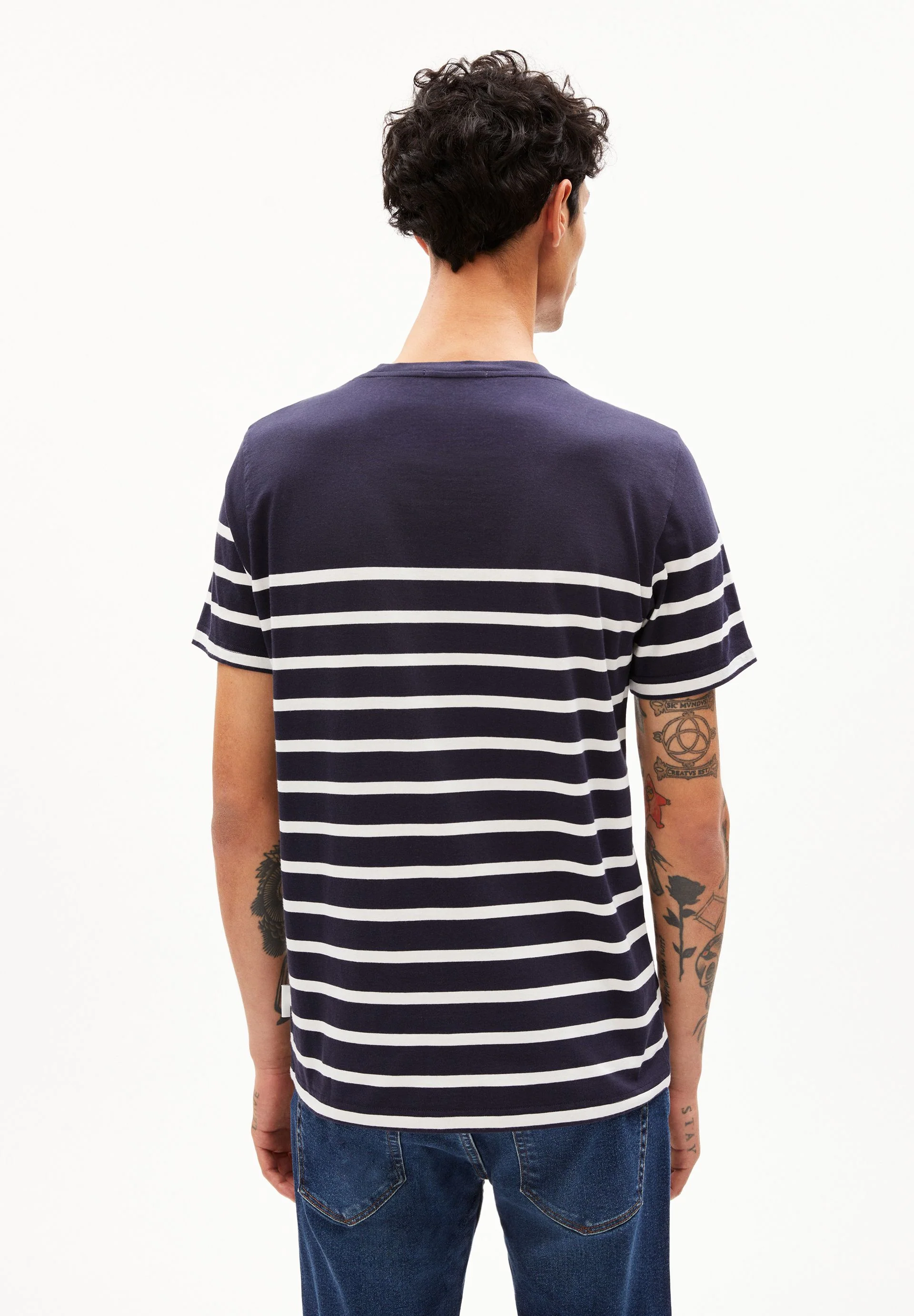 AADROS STRIPES | night sky-oatmilk - Image 2
