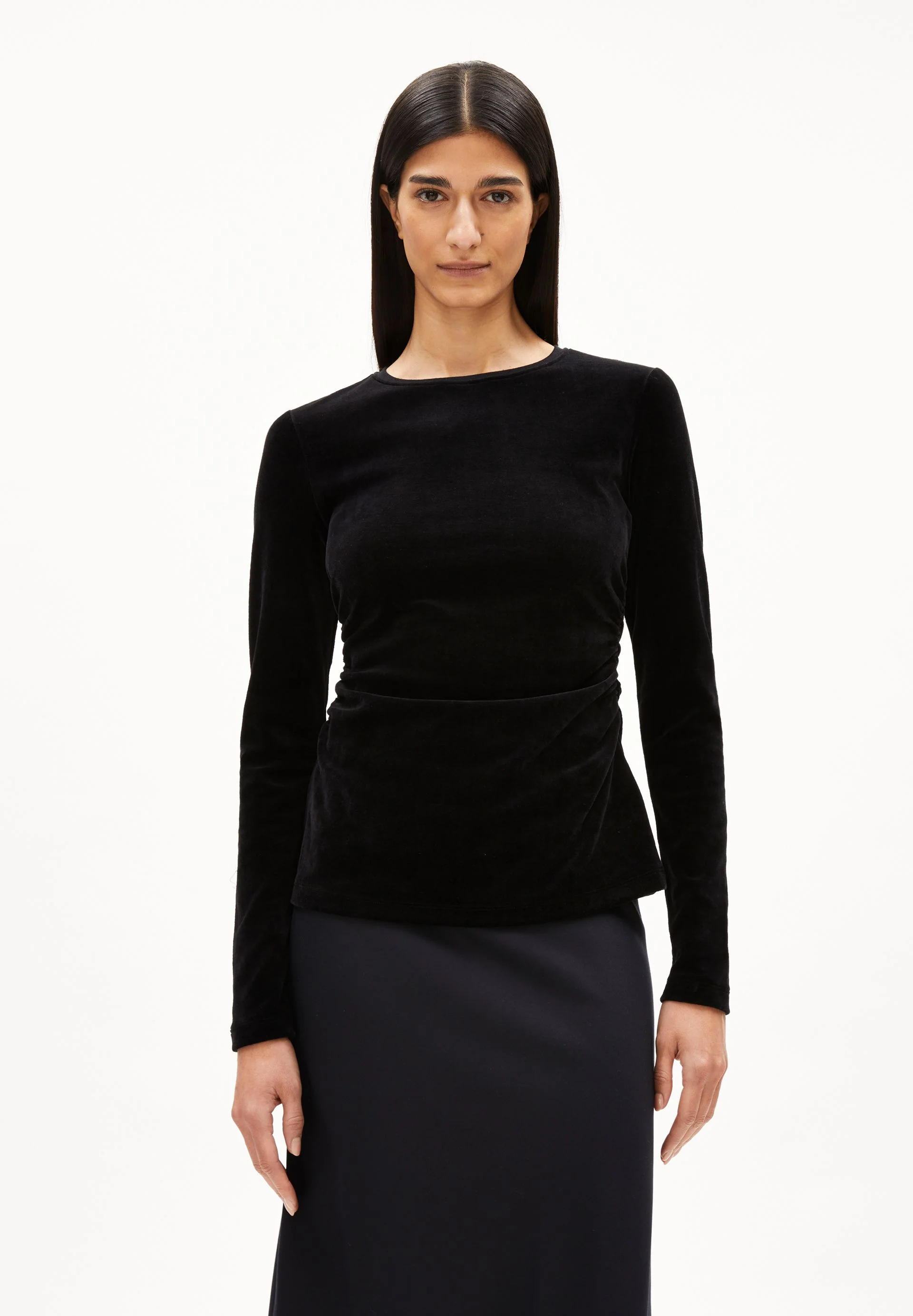ADAAJA LORA VELVET | black
