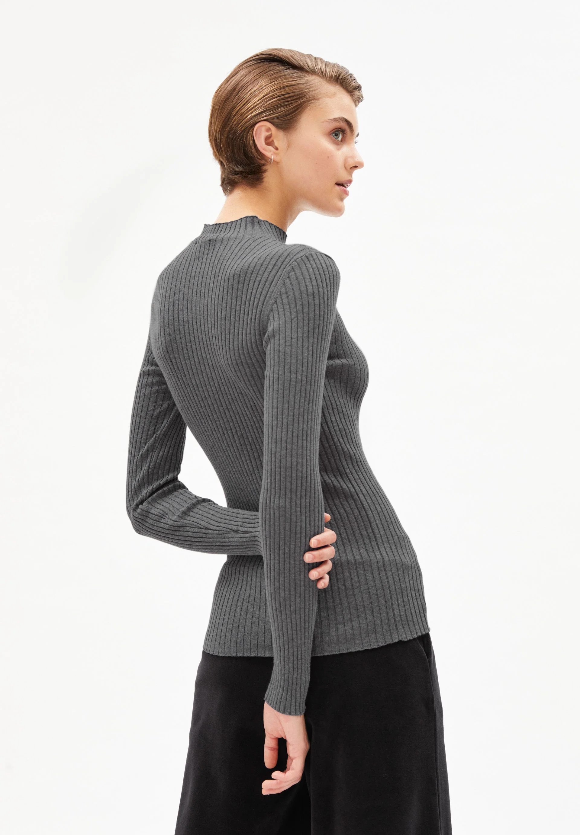 ALAANIA | mid grey melange - Image 2