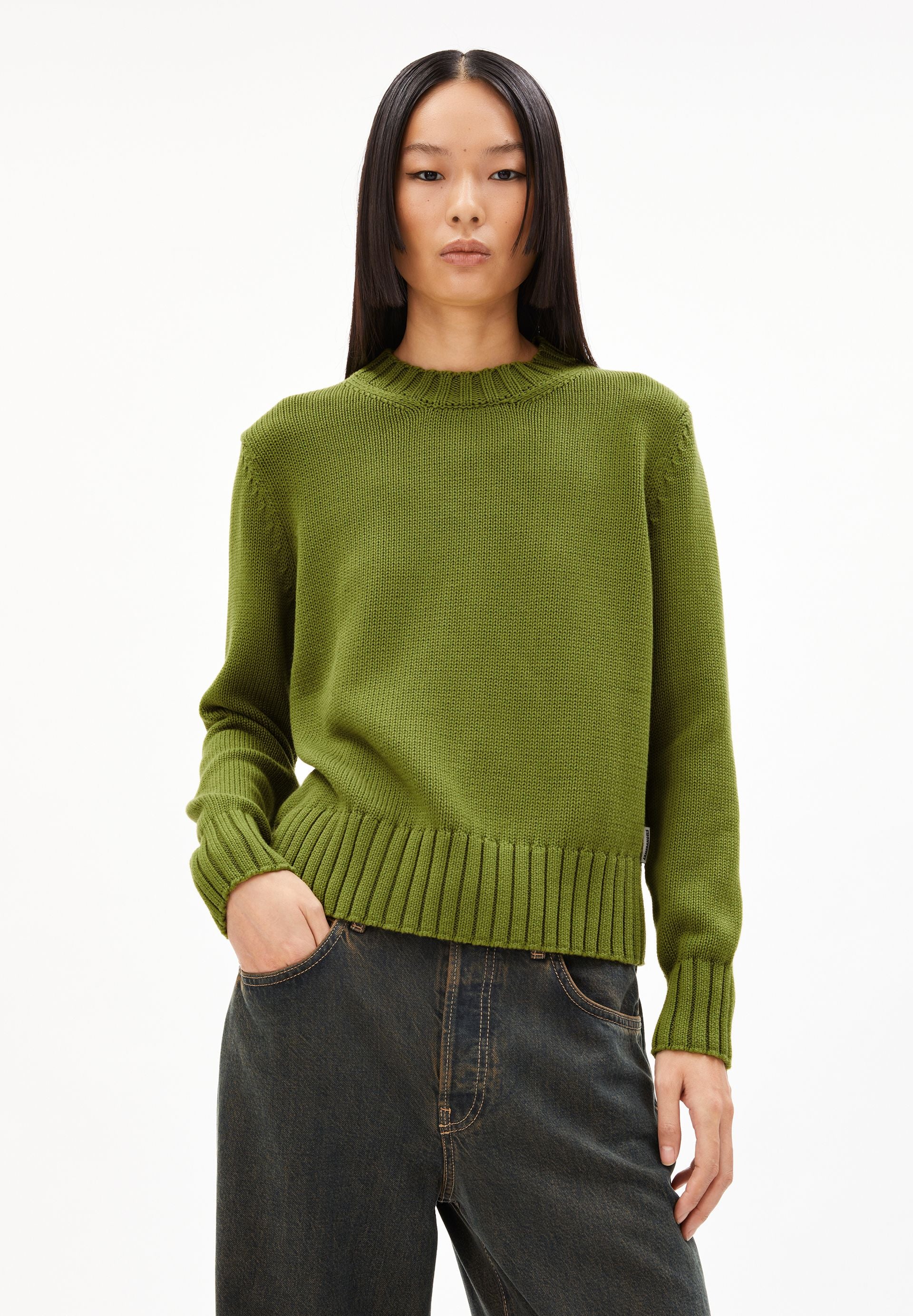AMALIAAS EREN COTTON | dark moss