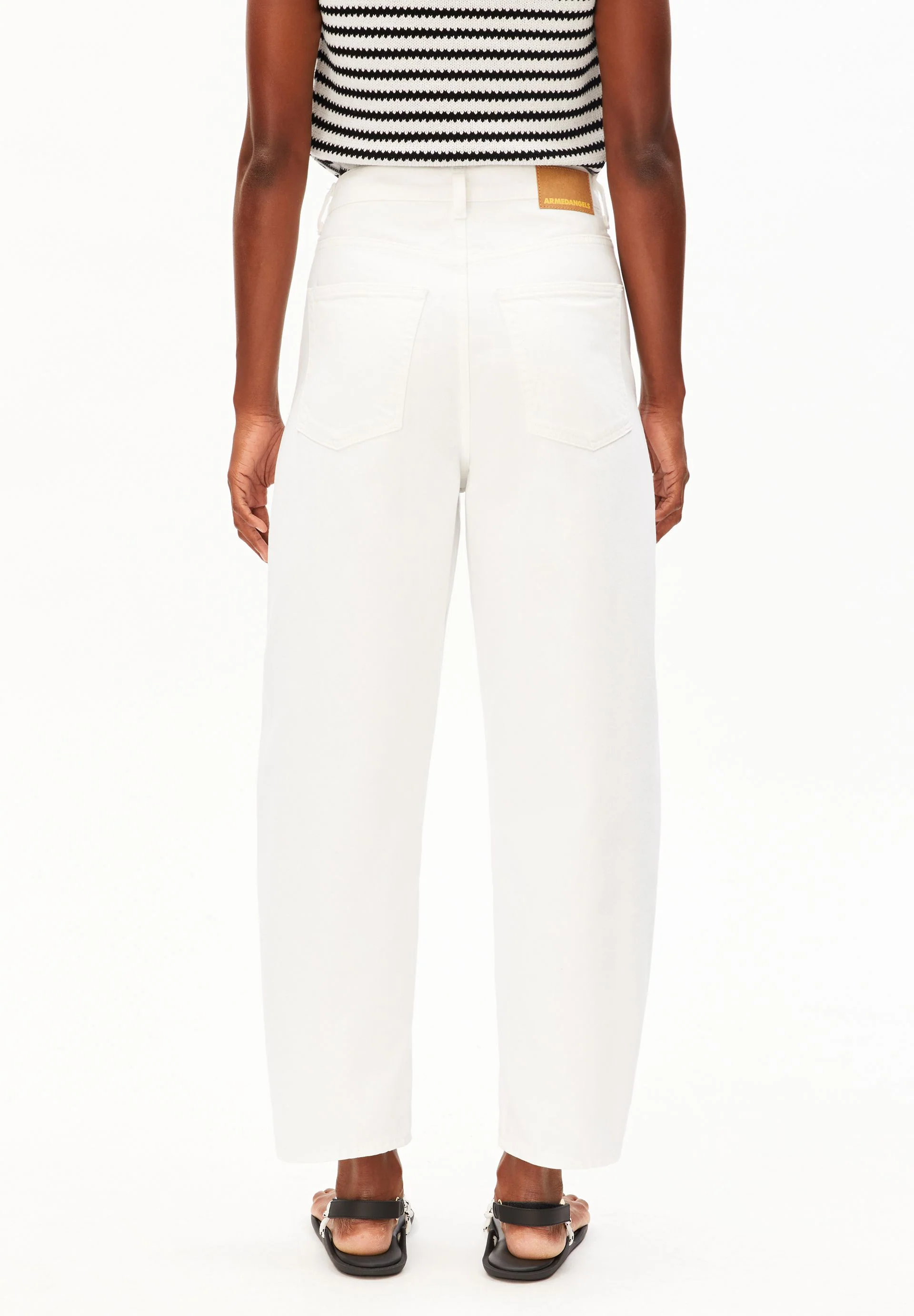 BAARLY BARREL JEANS | white - Image 2
