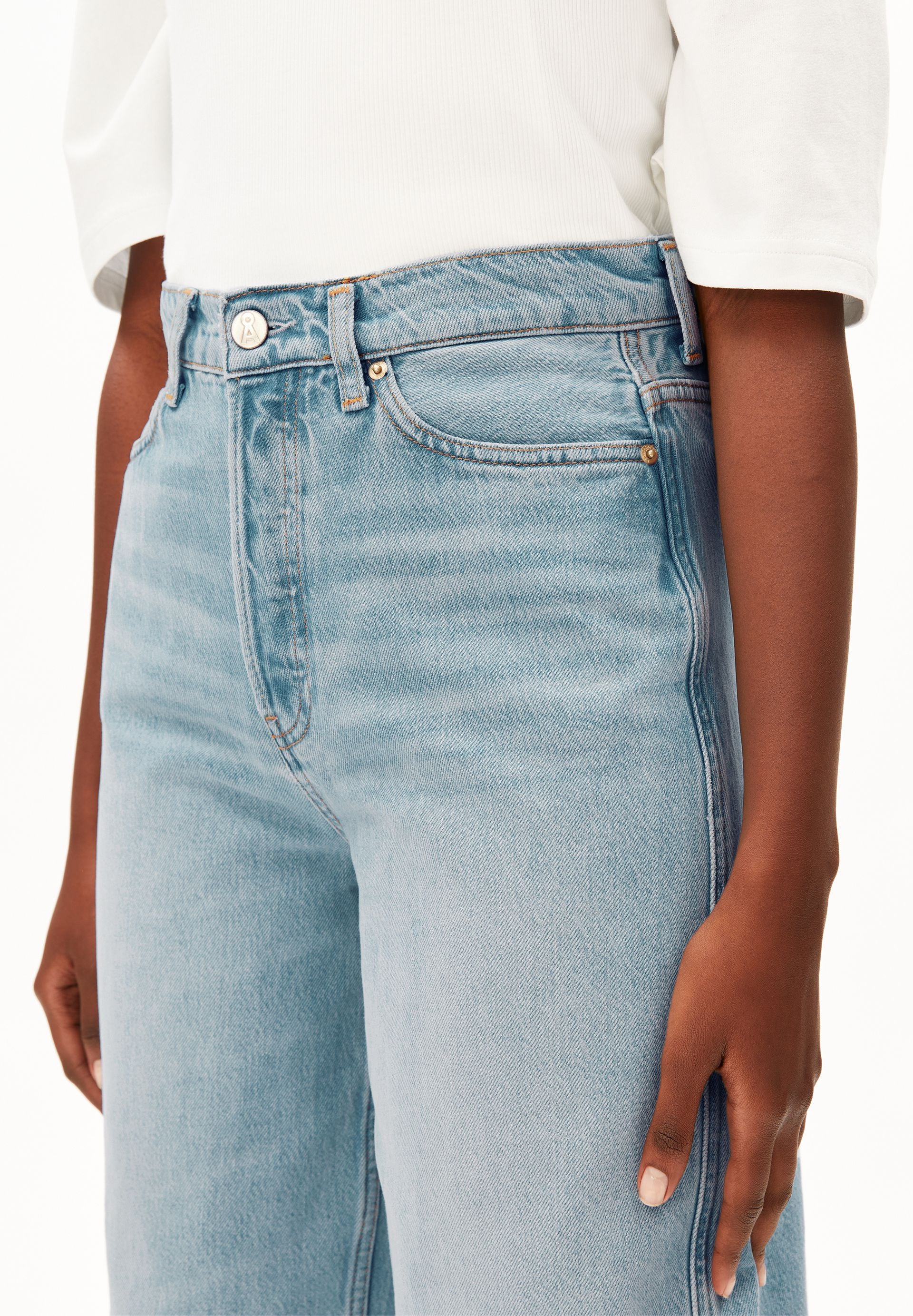 BAARLY HIGH WAIST BARREL JEANS | noise - Image 3