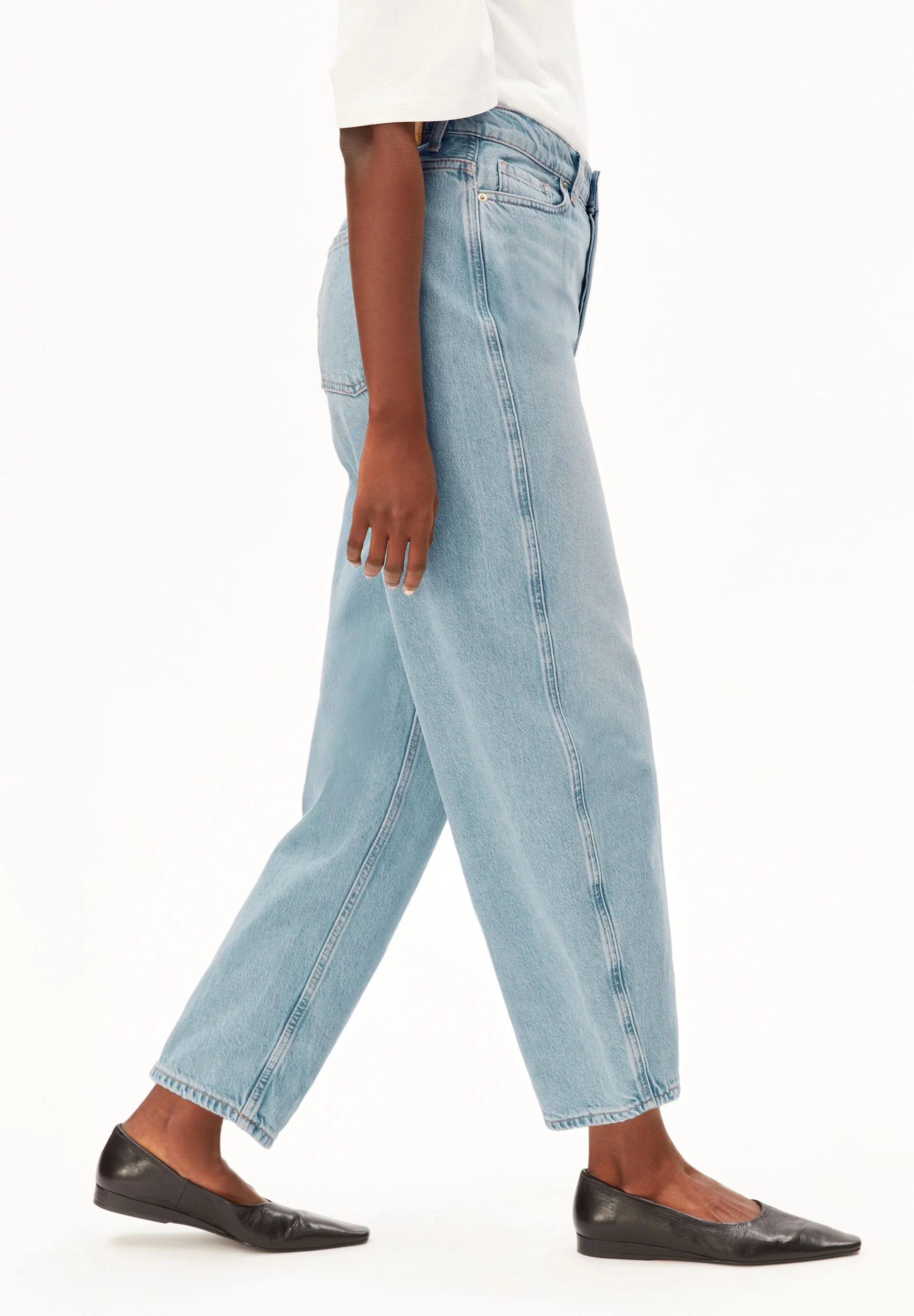 BAARLY HIGH WAIST BARREL JEANS | noise - Image 6