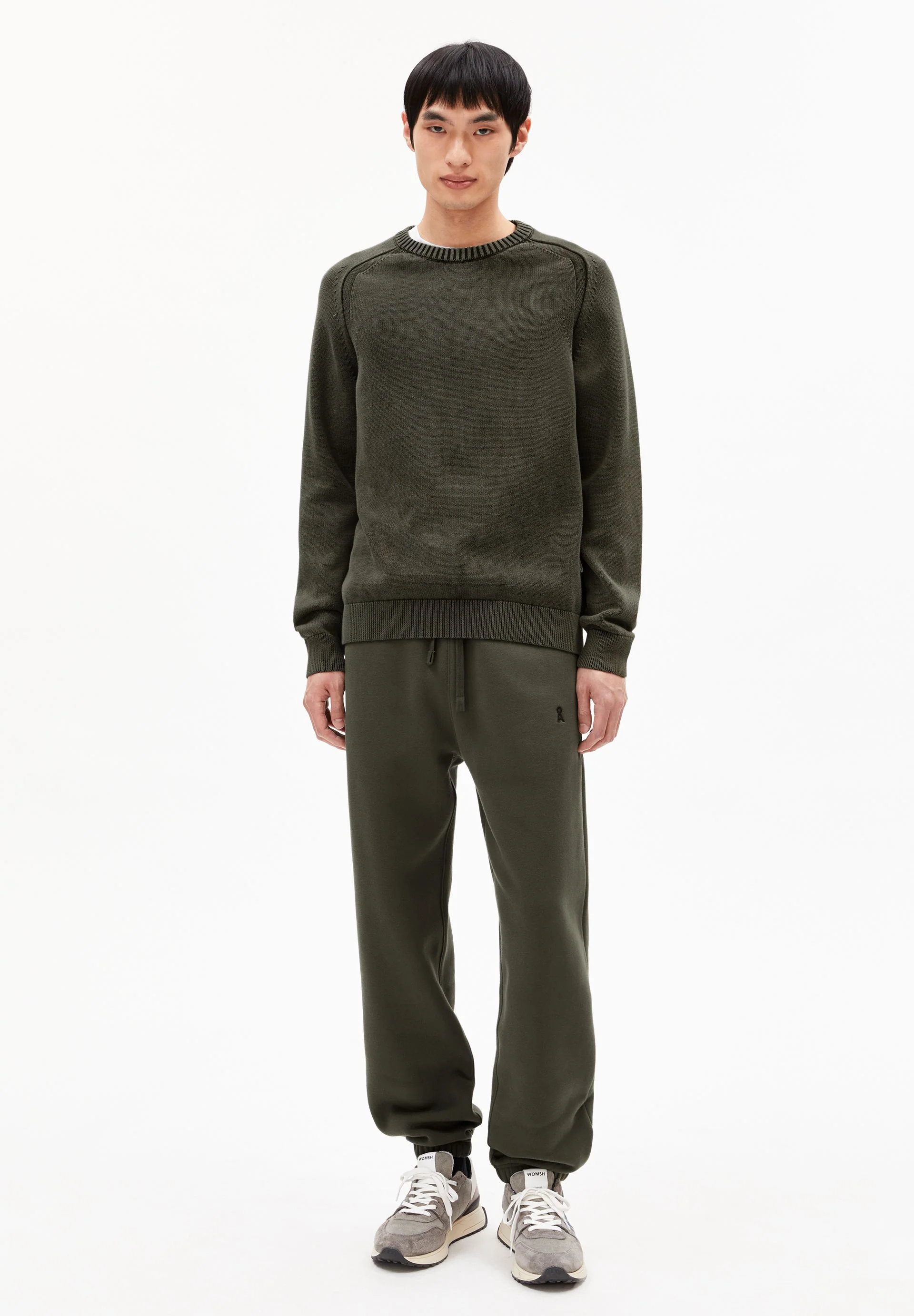 BAASTI FLEECE SWEATHOSE | forest pine - Image 5