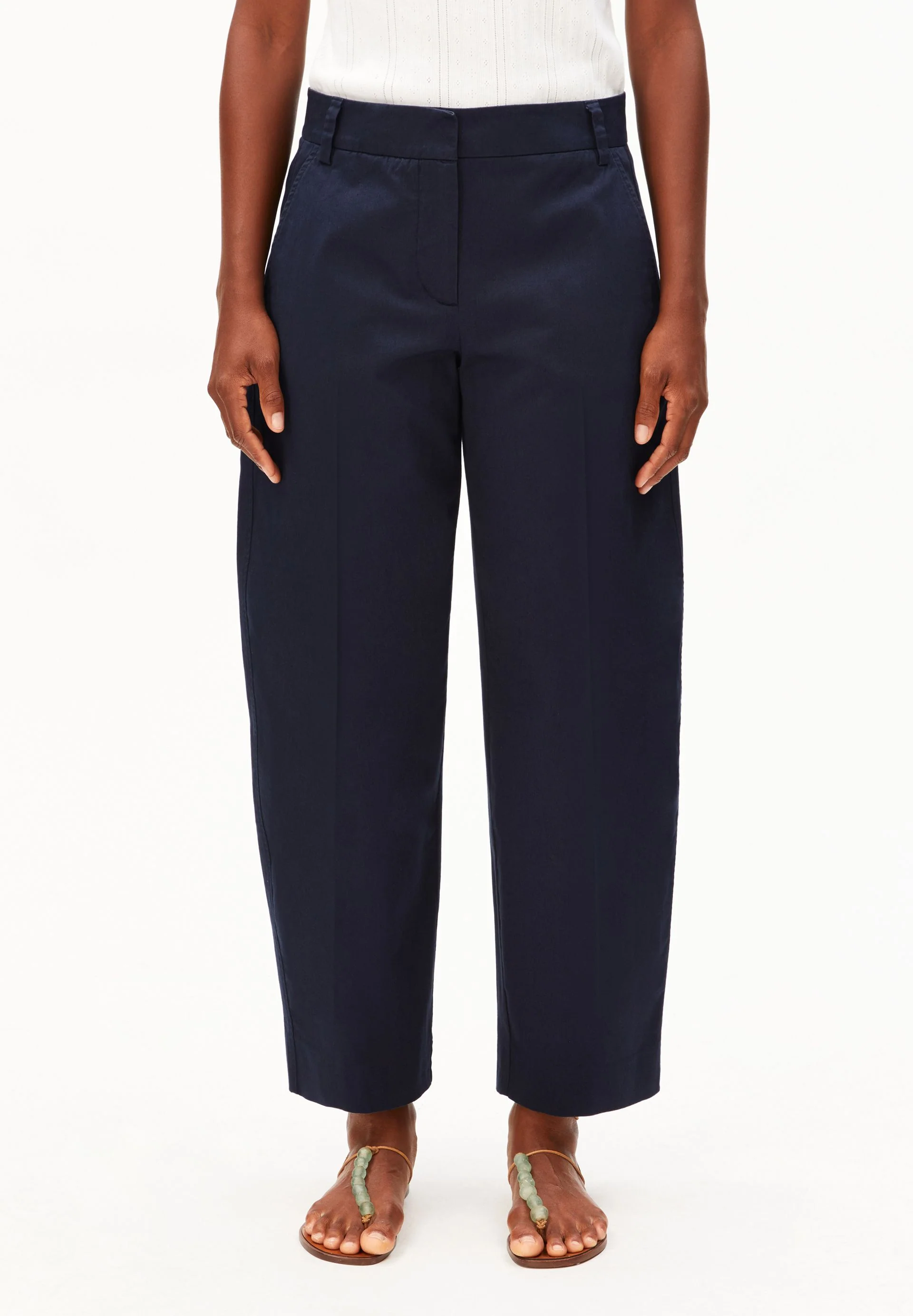 BARREL LEG TWILLHOSE | night sky