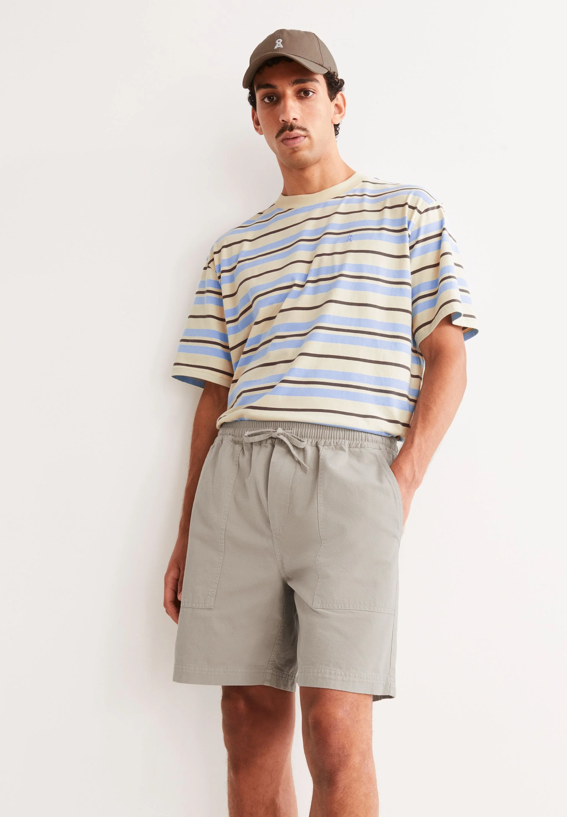 BAUMWOLL-LEINEN SHORTS | sandstone - Image 4