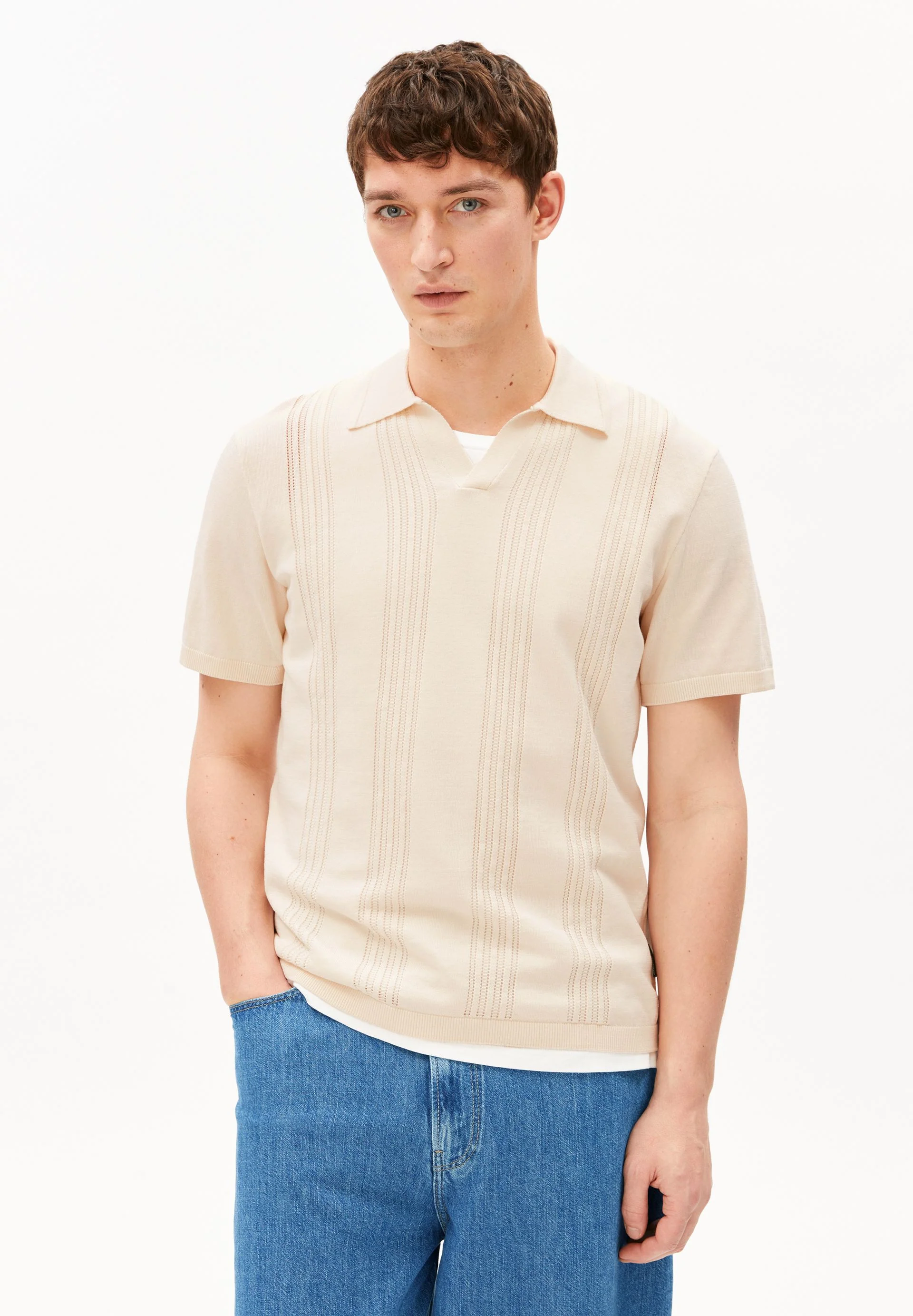 BAUMWOLL-STRICKPOLOSHIRT - Image 2