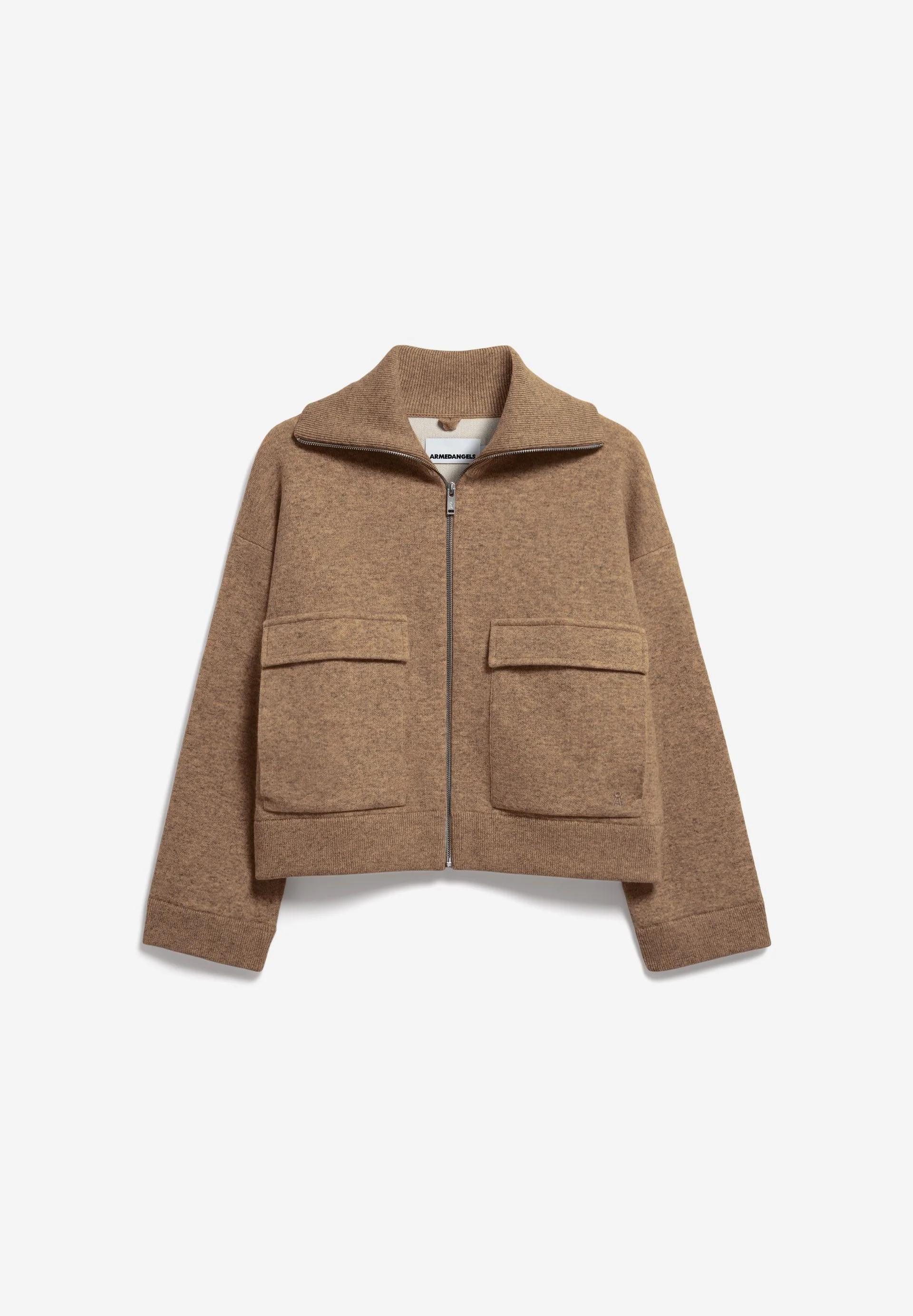 BAUMWOLL-WOLL STRICKJACKE - Image 3