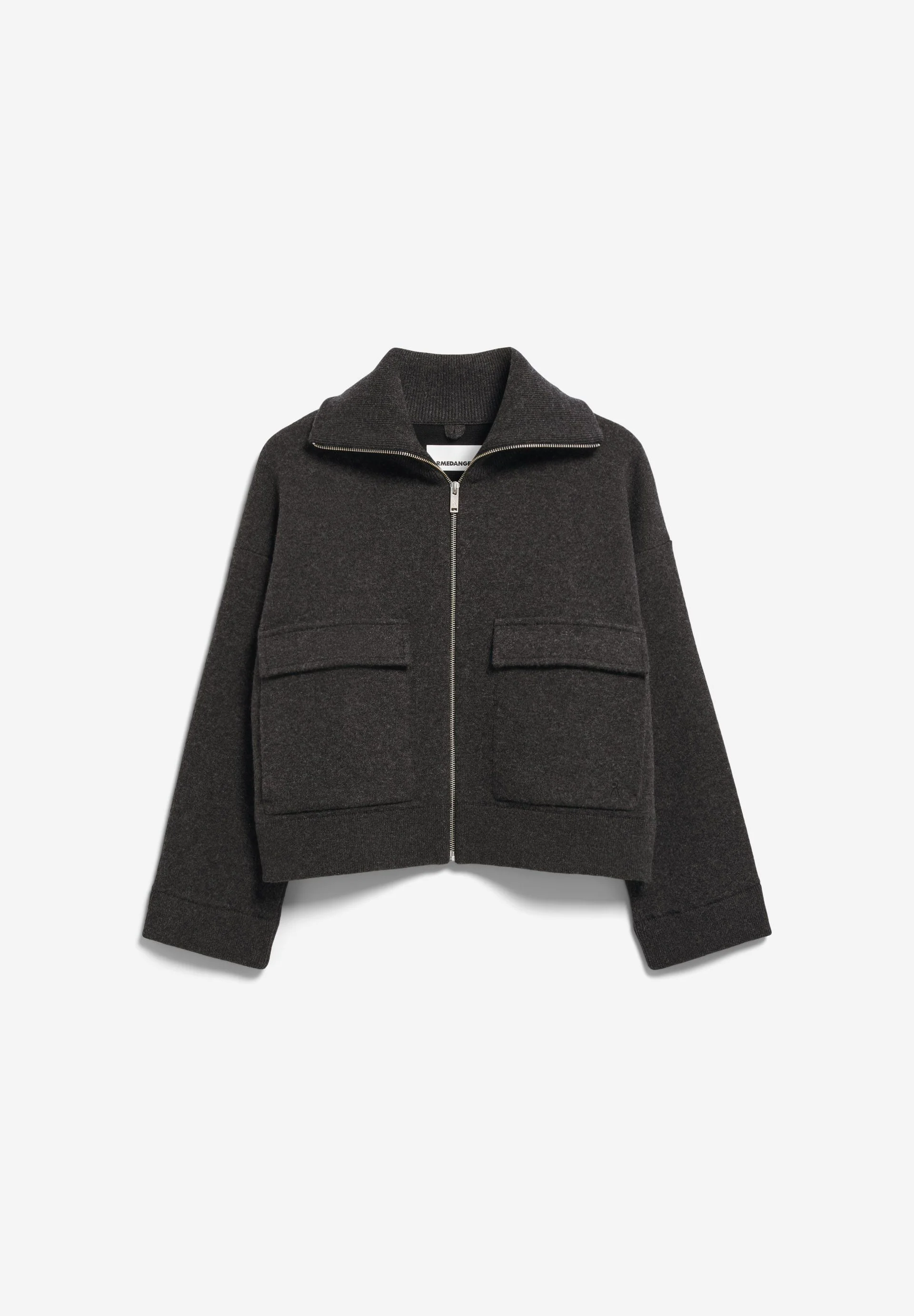 BAUMWOLL-WOLL STRICKJACKE