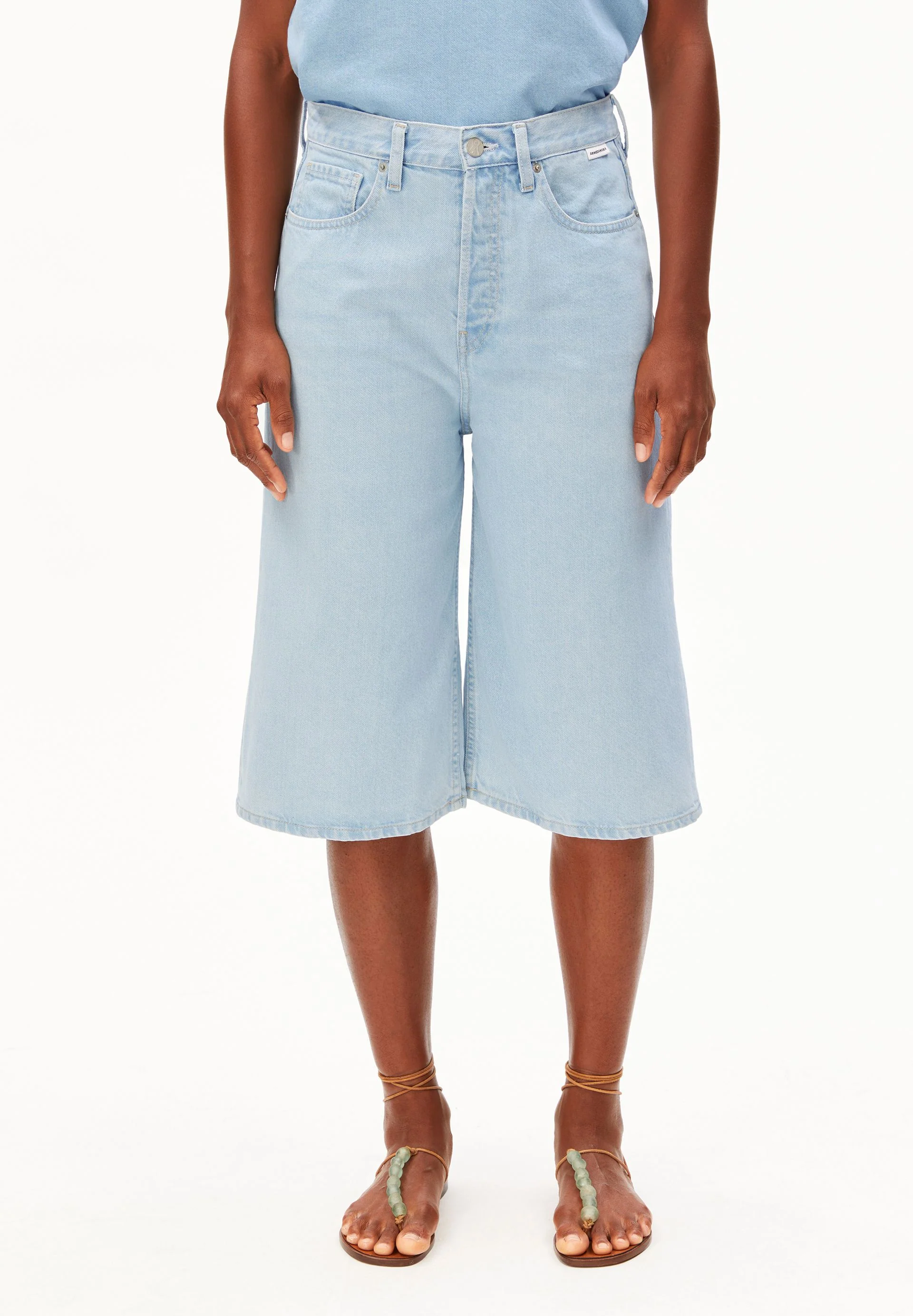 CITY HIGH WAIST JEANS-SHORTS | barrea