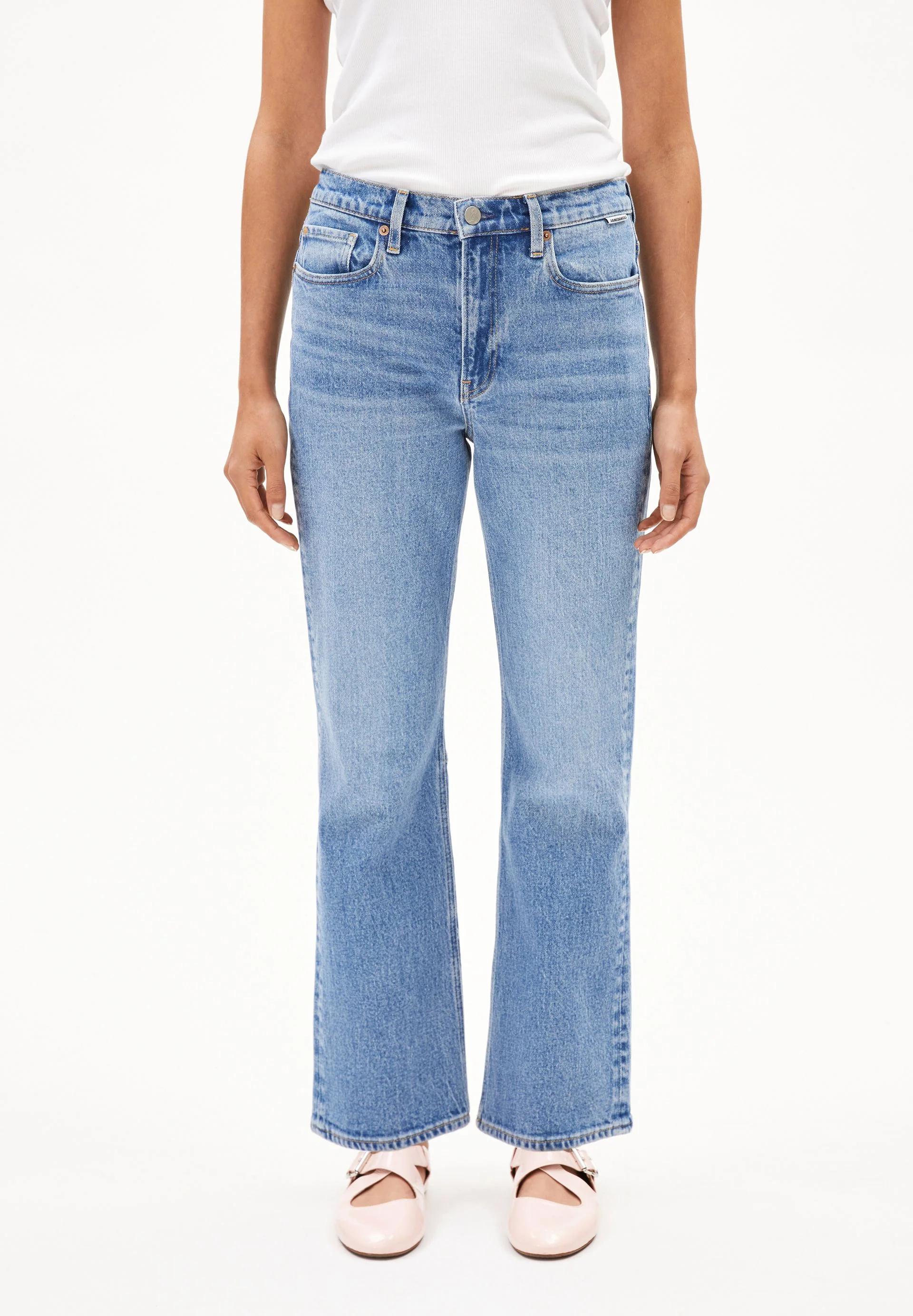 VELAARI MID WAIST FLARED JEANS | garda