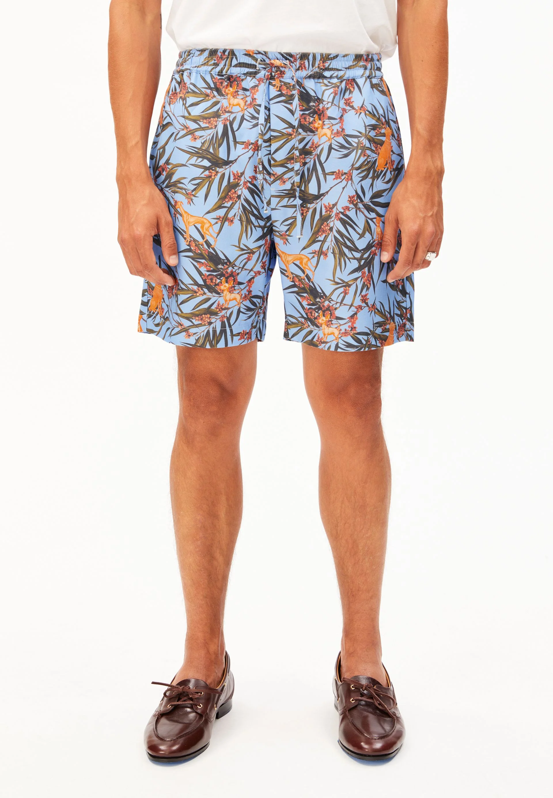 DOG PRINT SHORTS