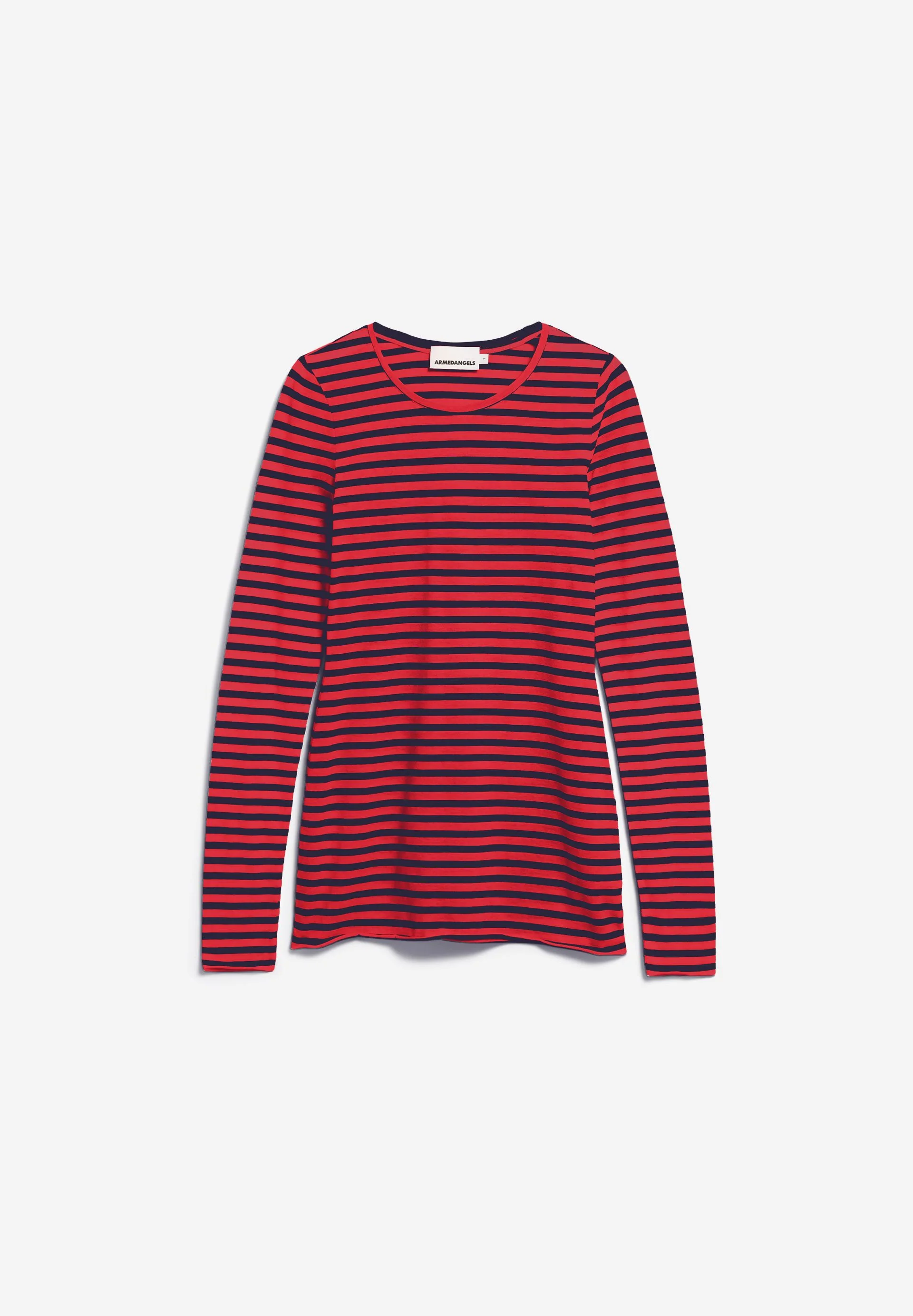 EINIAARA GESTREIFTES LANGARMSHIRT | tinted navy-candy apple - Image 7