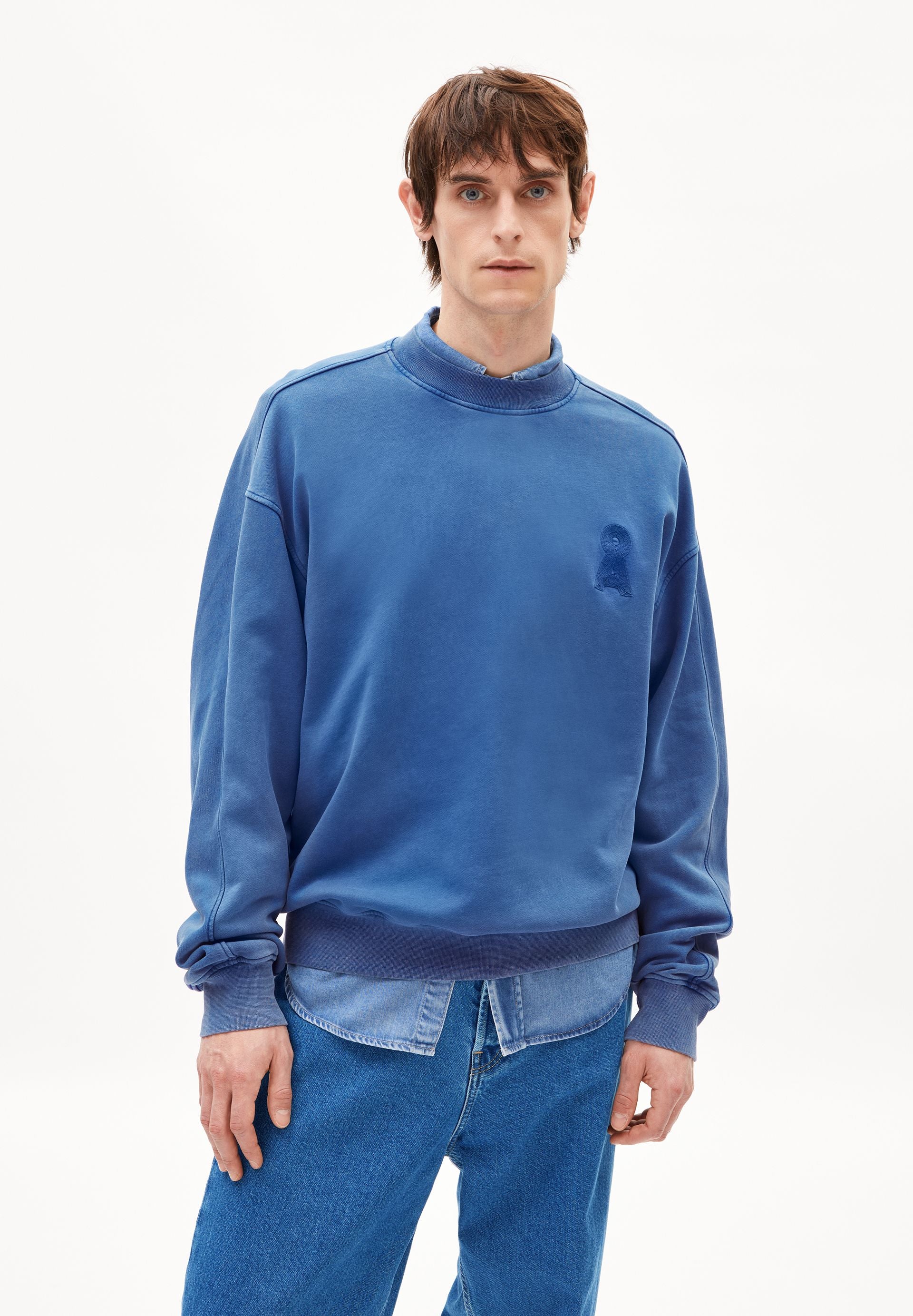 EMAAL CREWNECK GMT DYE | dynamo blue washed