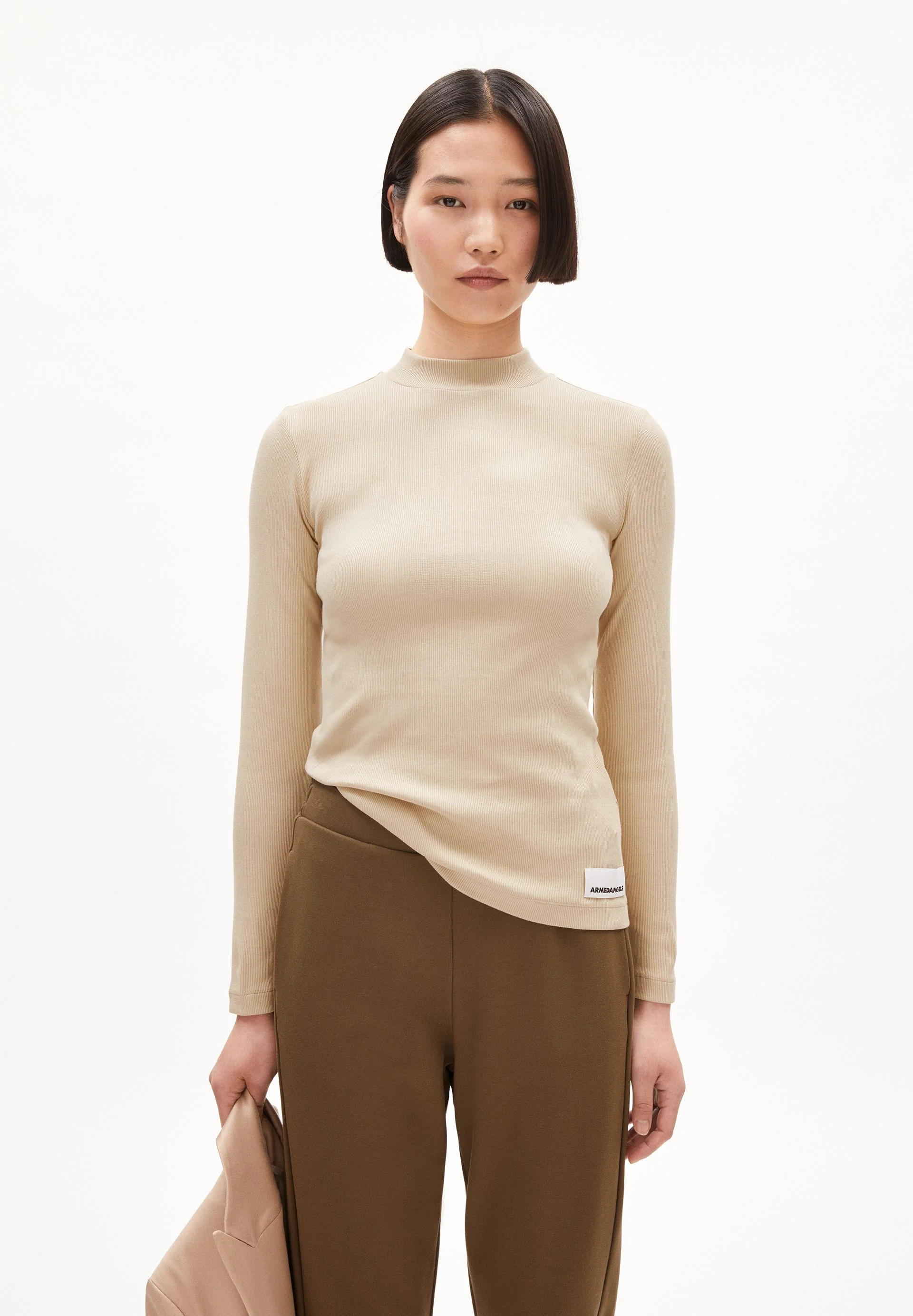 FATIMAARA LANGARMSHIRT | gravel