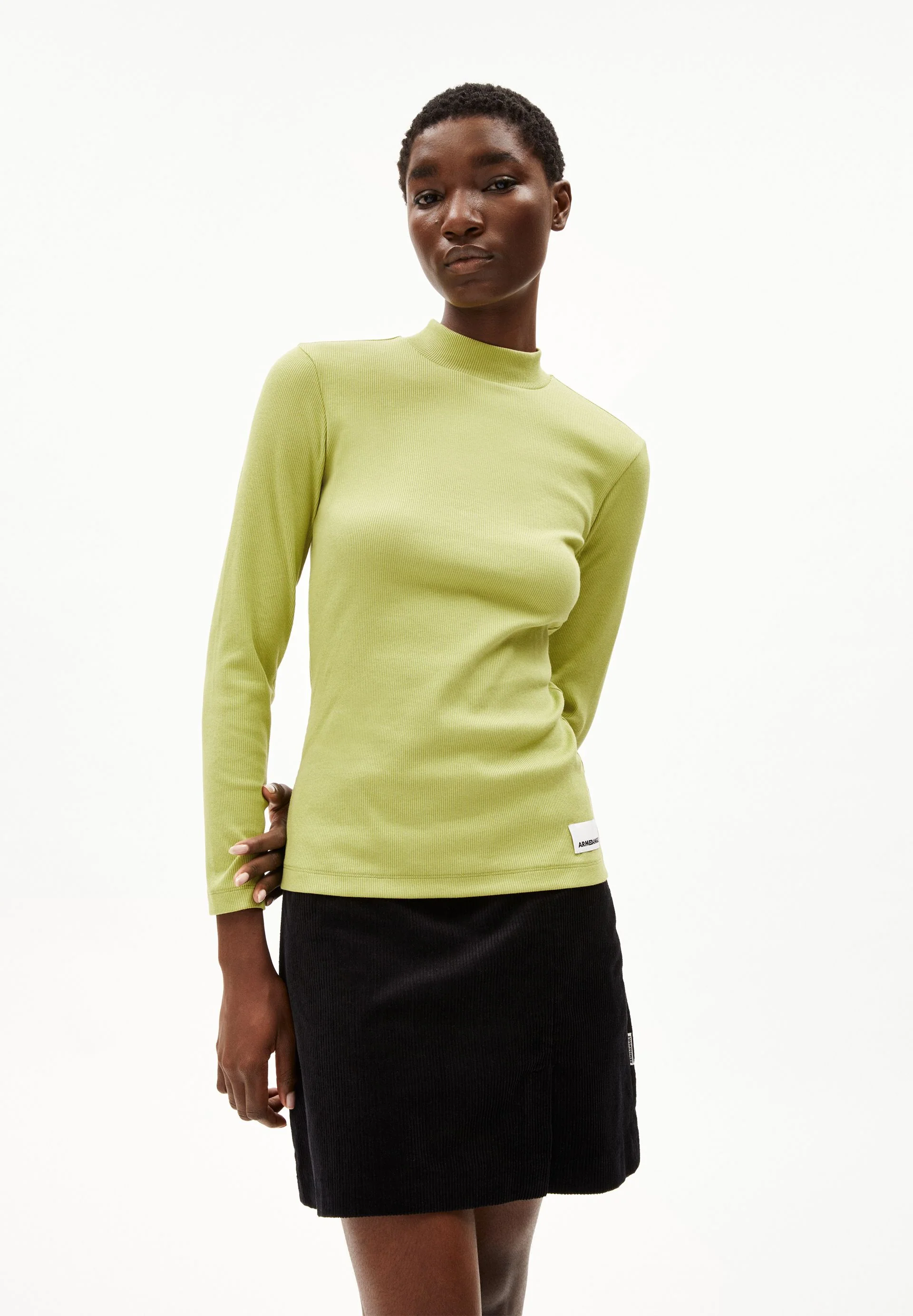 FATIMAARA LANGARMSHIRT | new moss