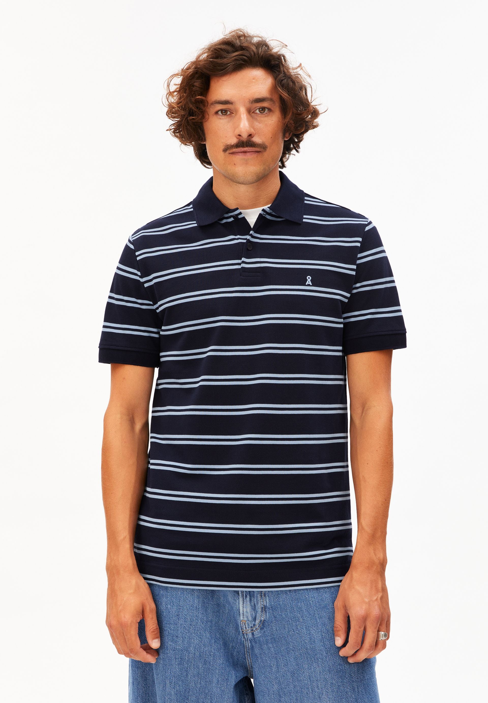 GESTREIFTES POLO T-SHIRT - Image 3
