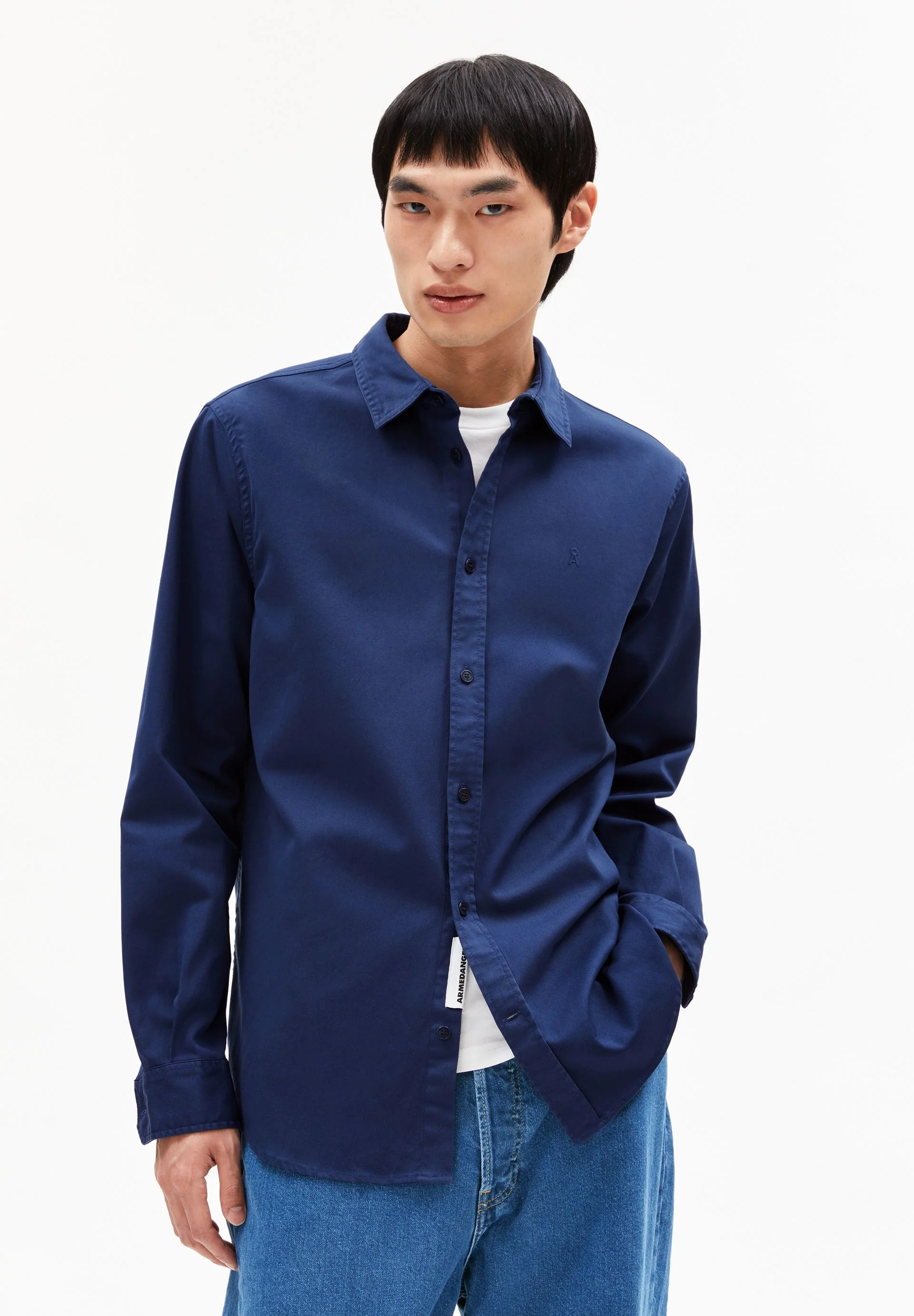 GIAALO OVERSHIRT | blue noon