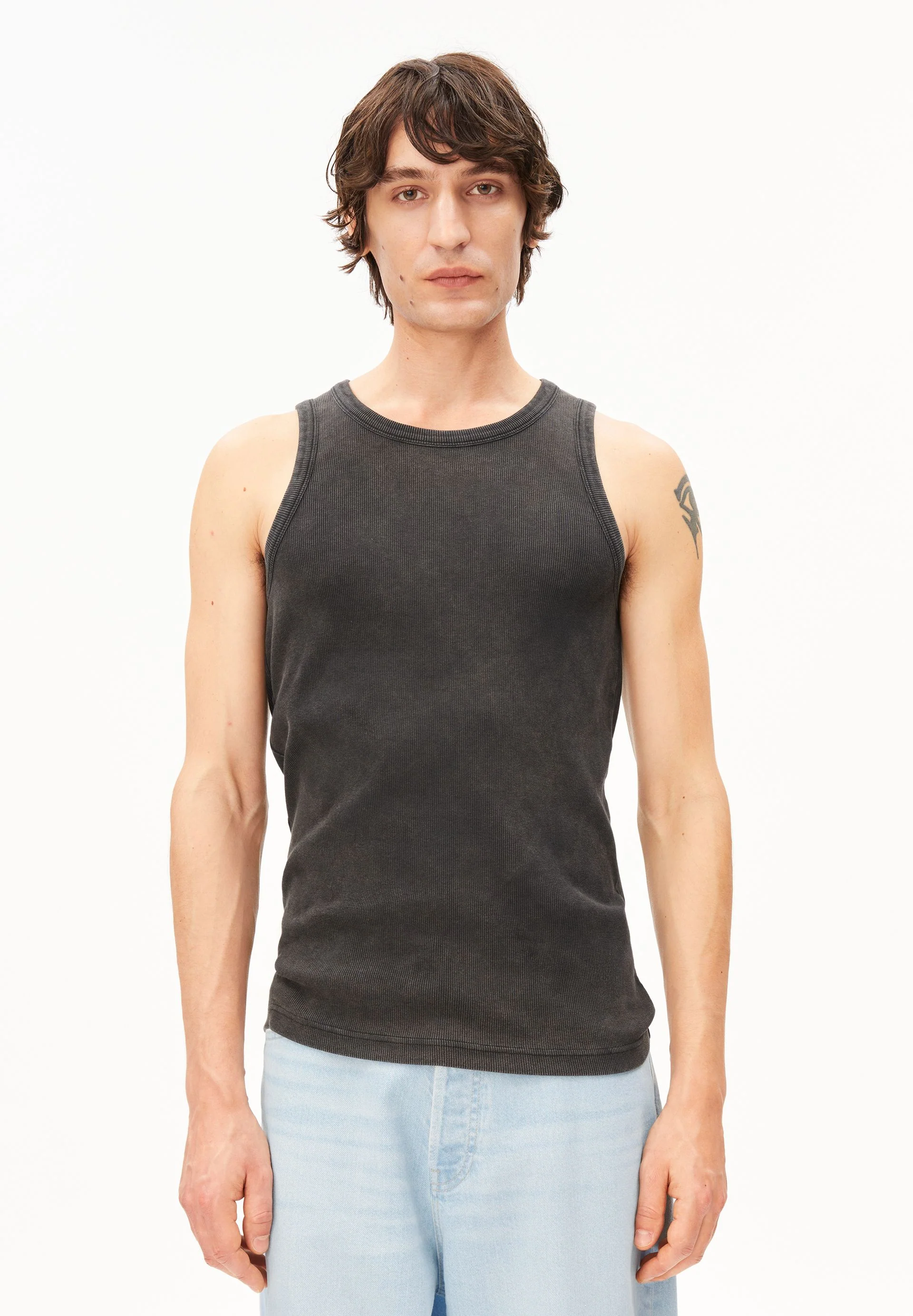 GMT DYE TANKTOP | black washed