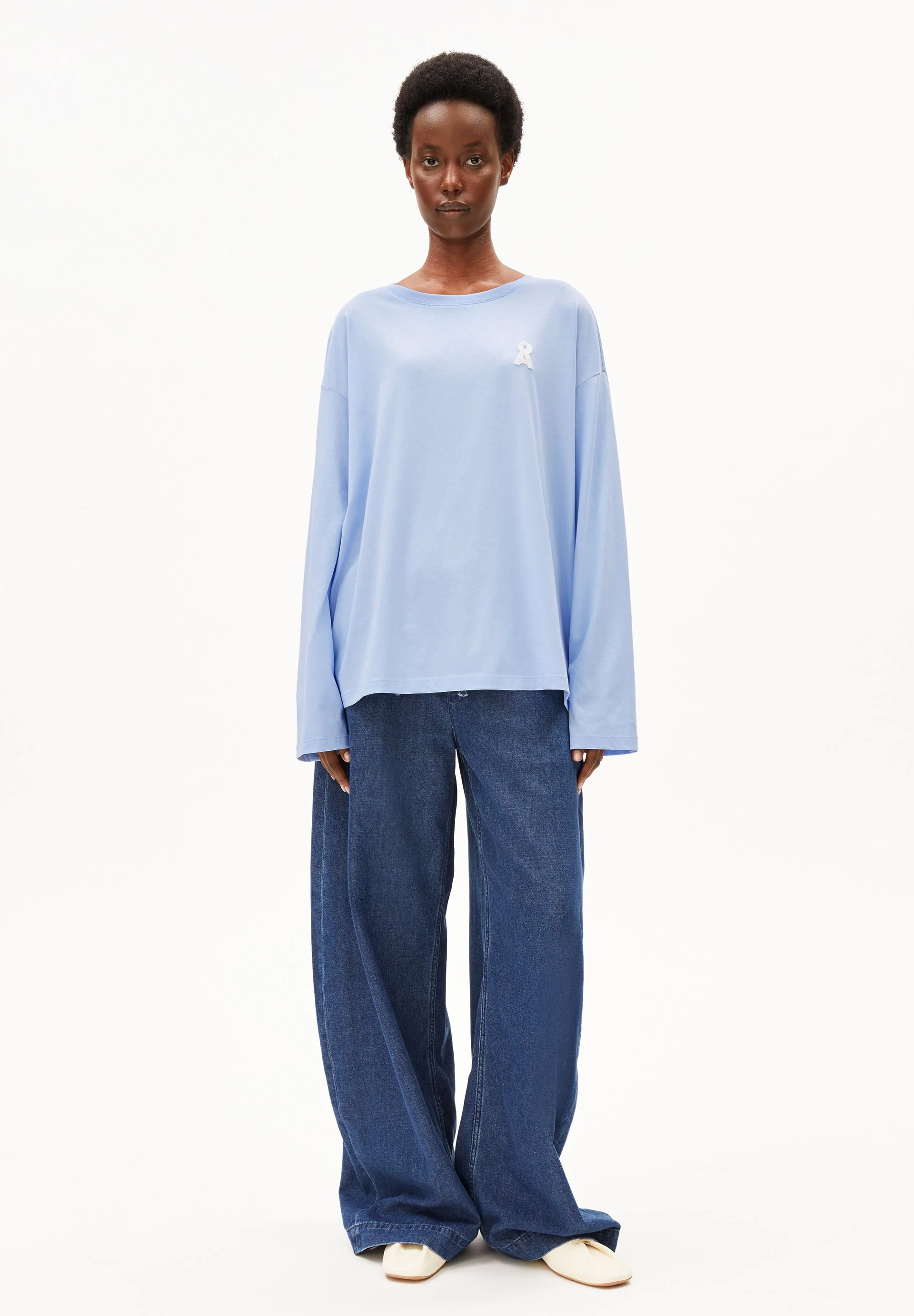 ICONIC Å FIETAA LANGARMSHIRT | soft blue - Image 5