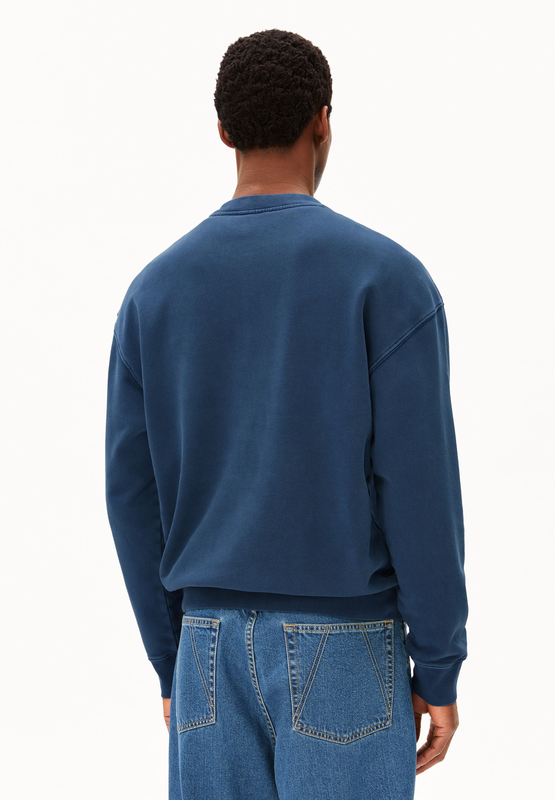 ICONIC Å GMT DYE SWEATSHIRT | tinted navy washed - Image 2