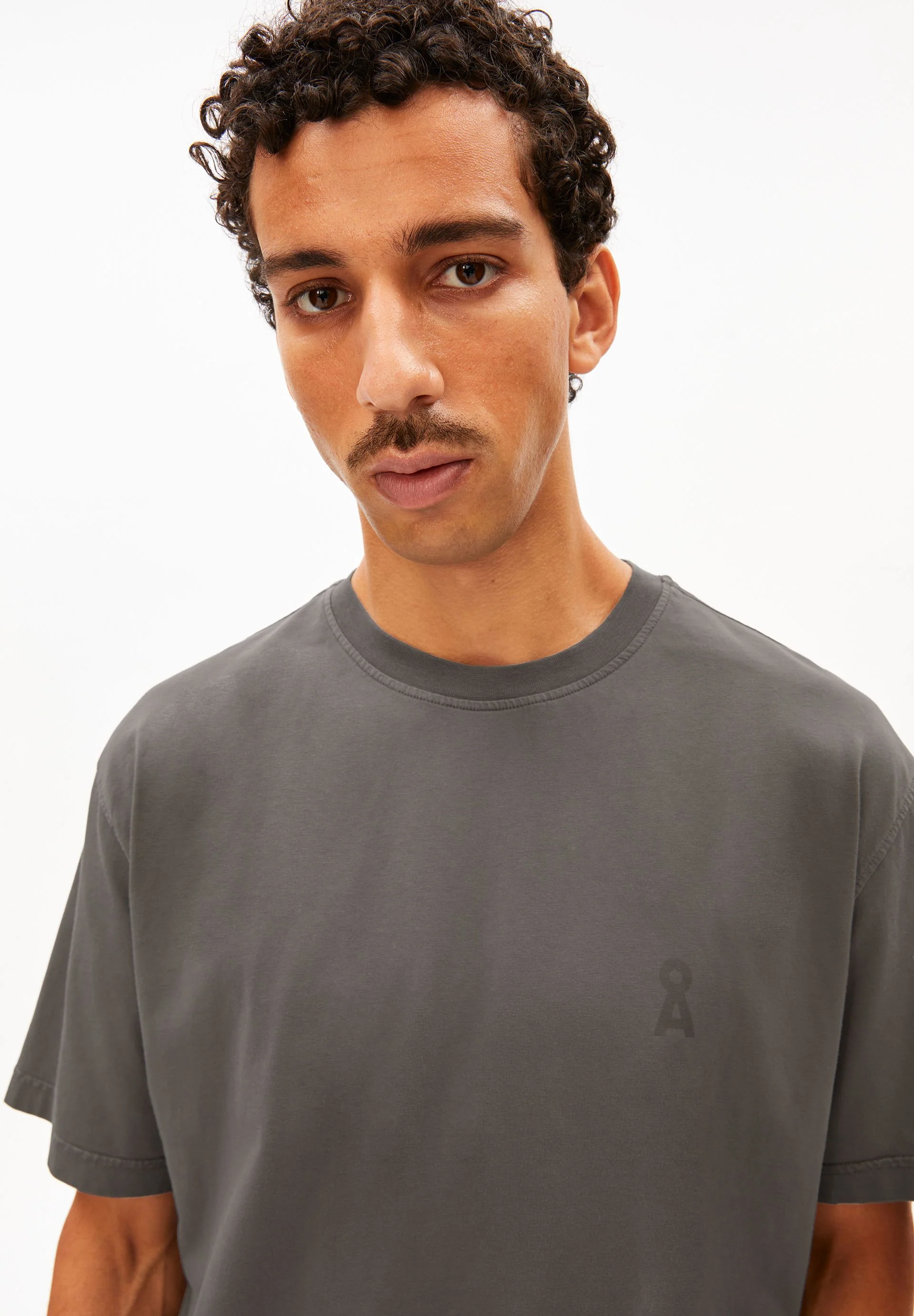 ICONIC Å MAARKOS GD T-SHIRT | granit washed - Image 3
