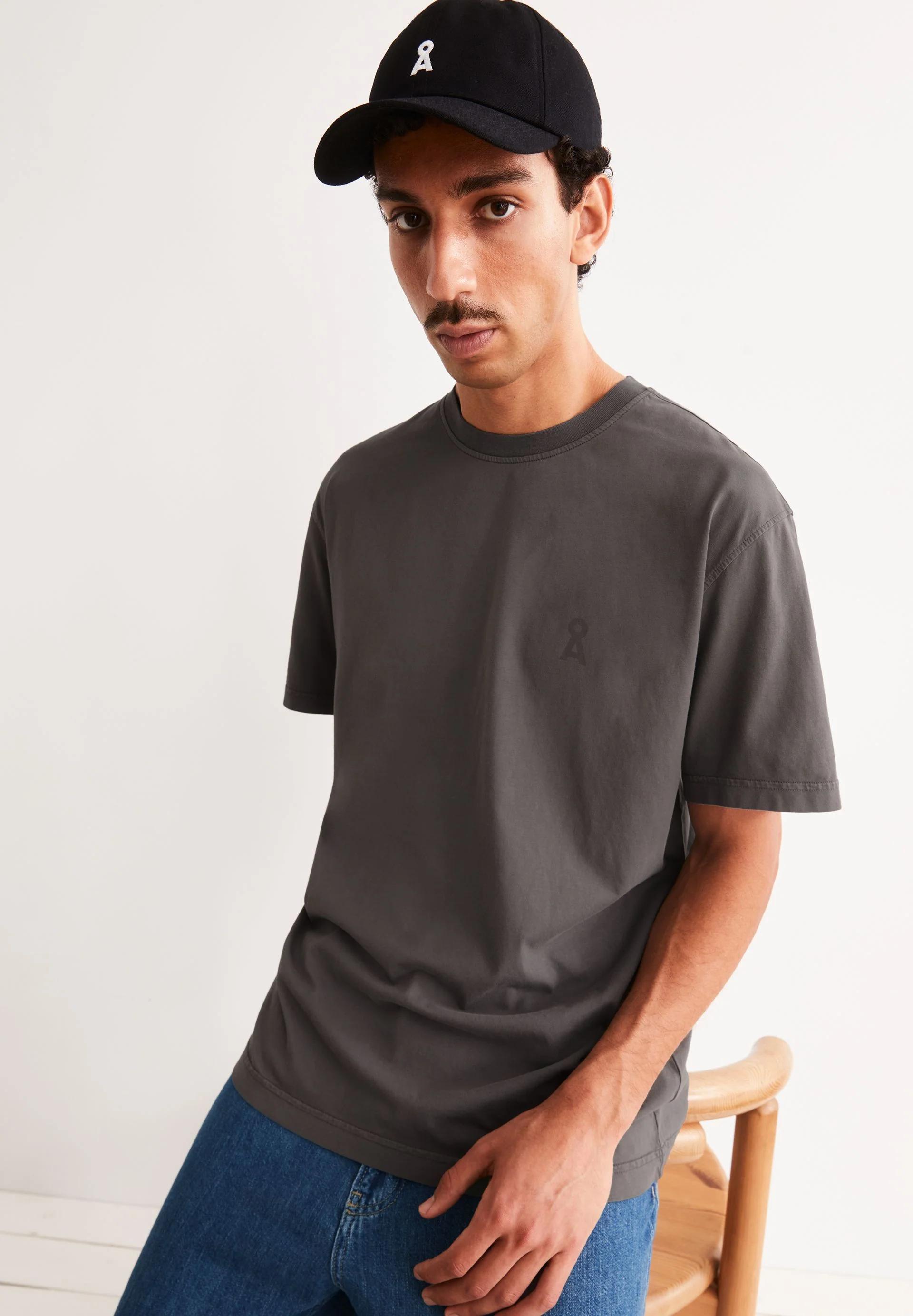 ICONIC Å MAARKOS GD T-SHIRT | granit washed - Image 4
