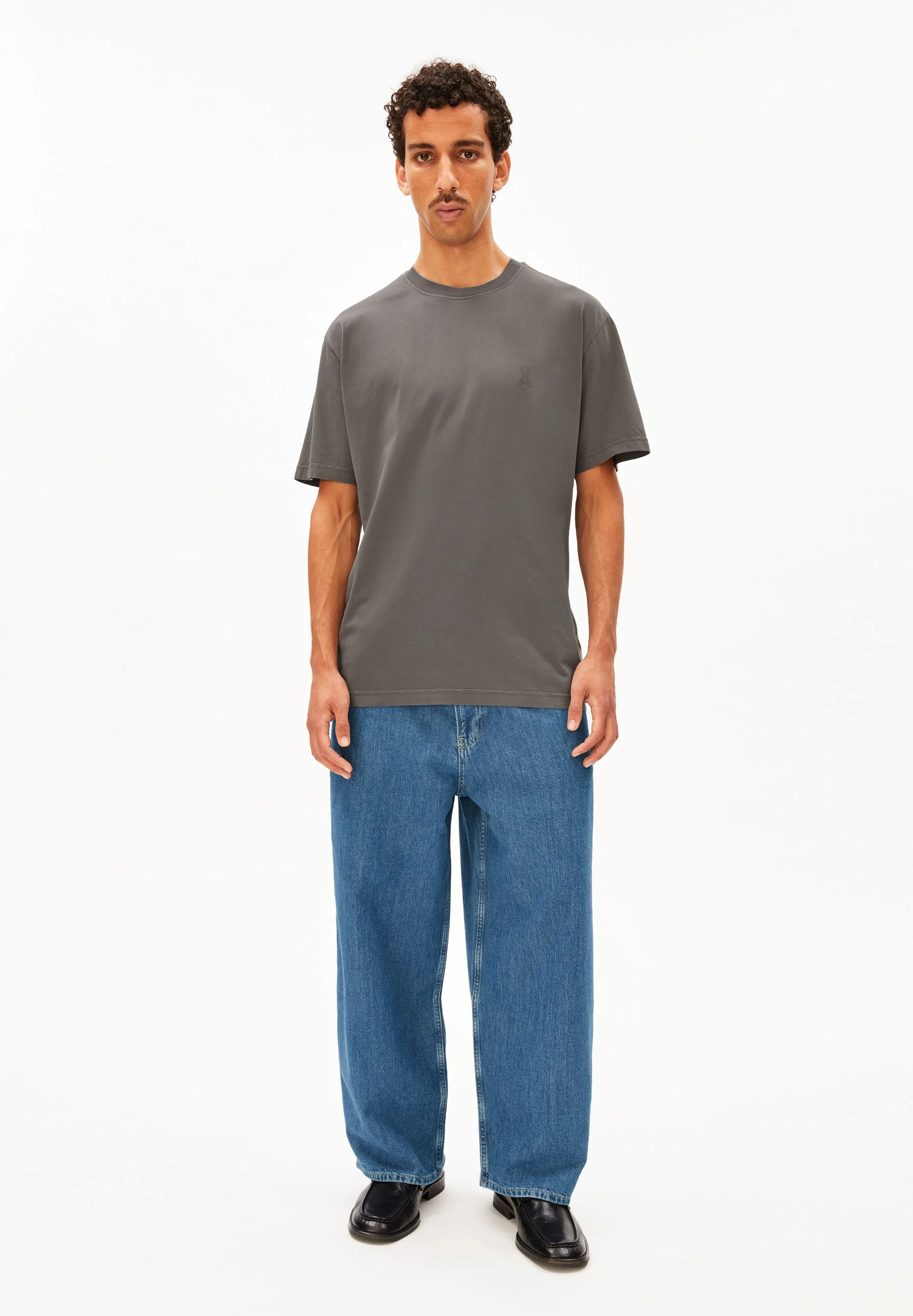 ICONIC Å MAARKOS GD T-SHIRT | granit washed - Image 5