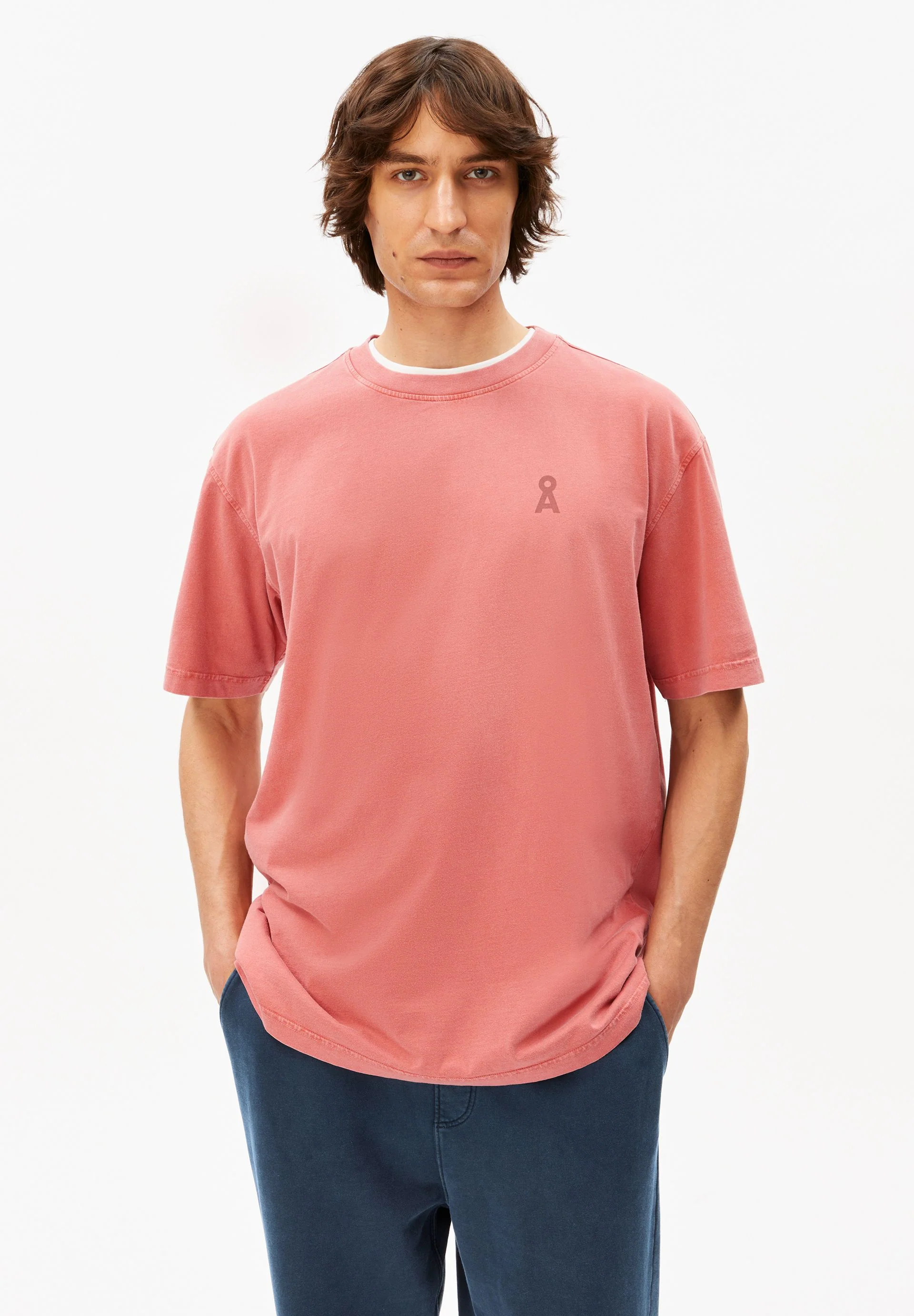 ICONIC Å MAARKOS GD T-SHIRT | tabasco red washed