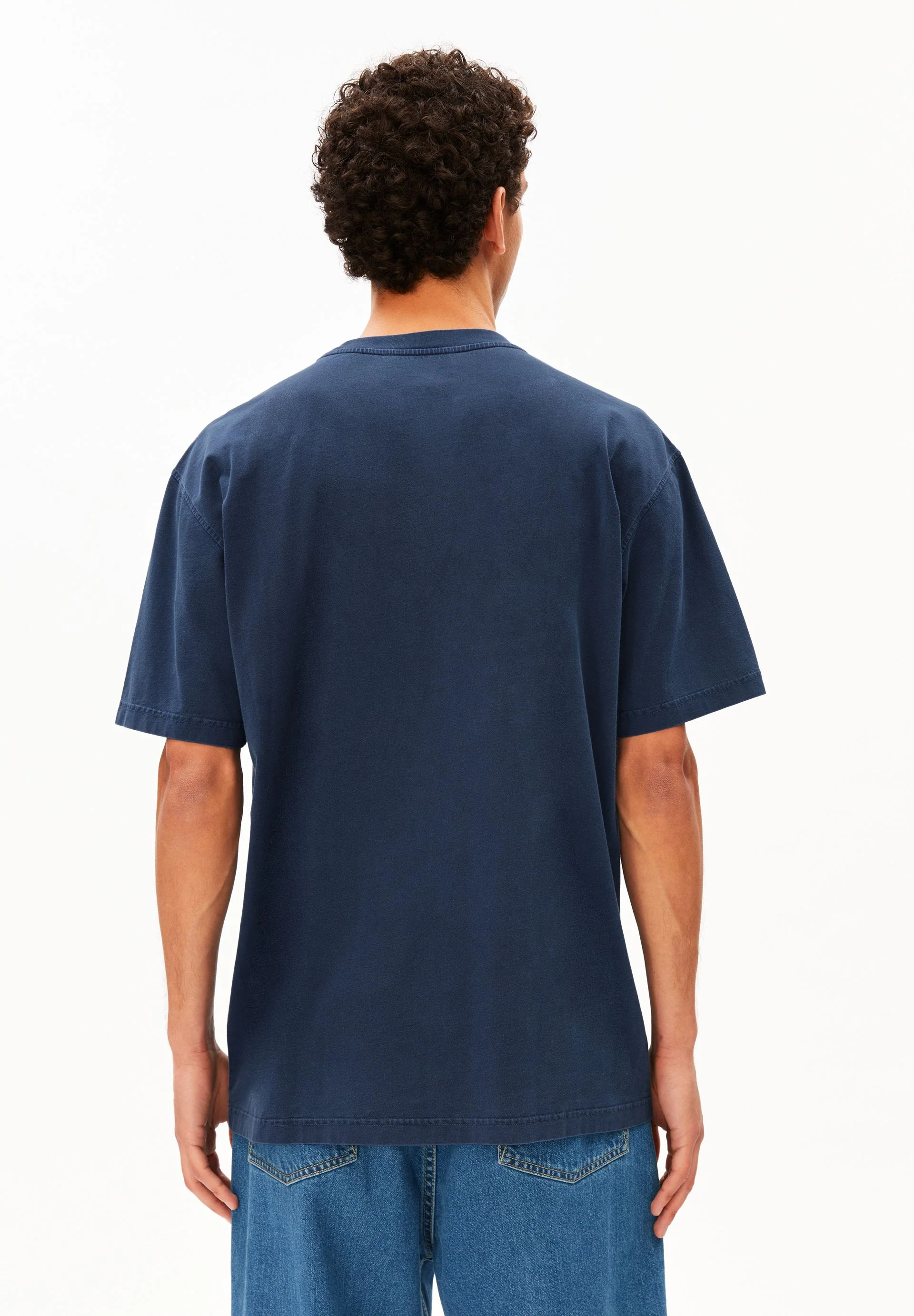 ICONIC Å MAARKOS GMT DYE T-SHIRT | tinted navy washed - Image 2