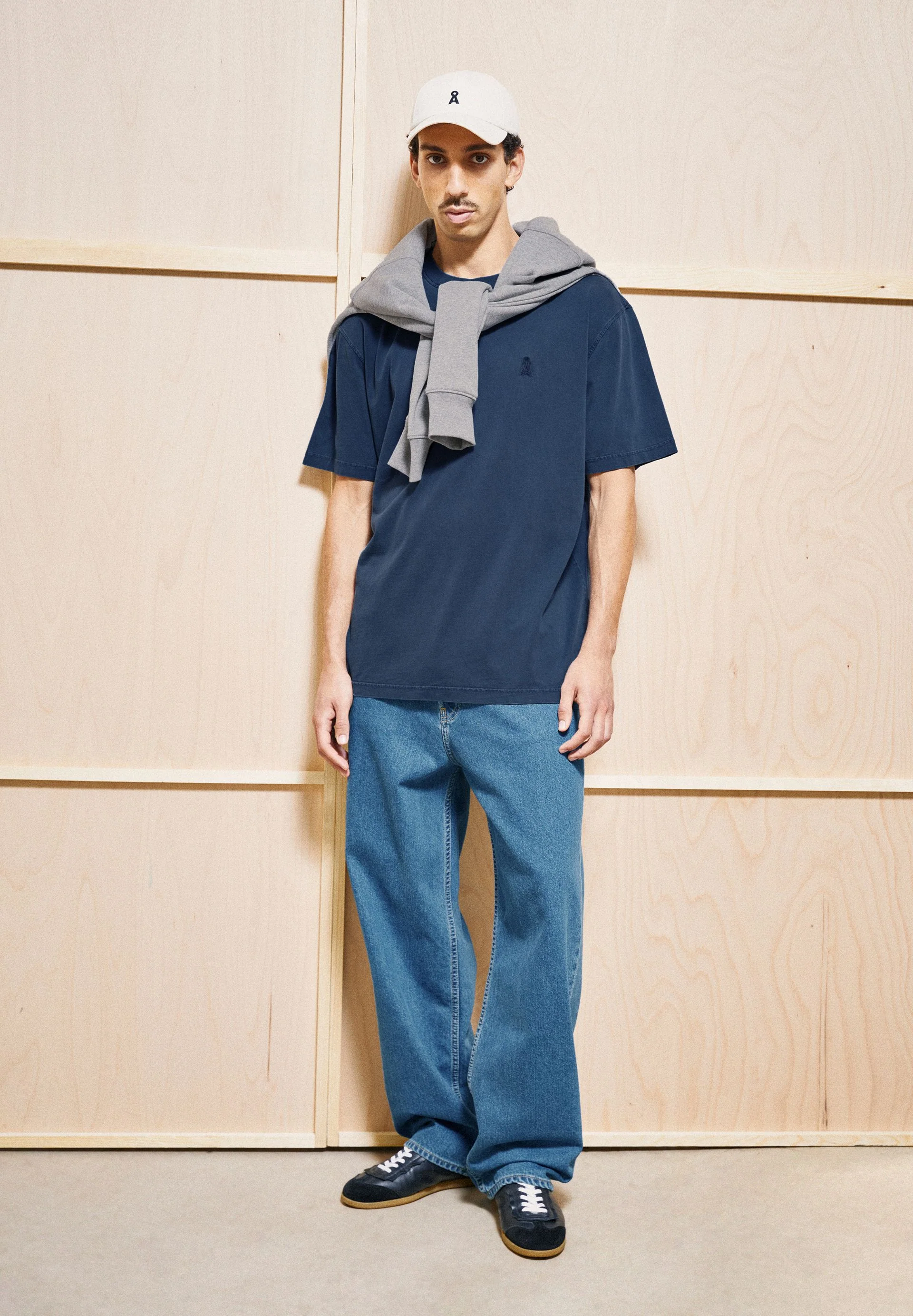 ICONIC Å MAARKOS GMT DYE T-SHIRT | tinted navy washed - Image 4