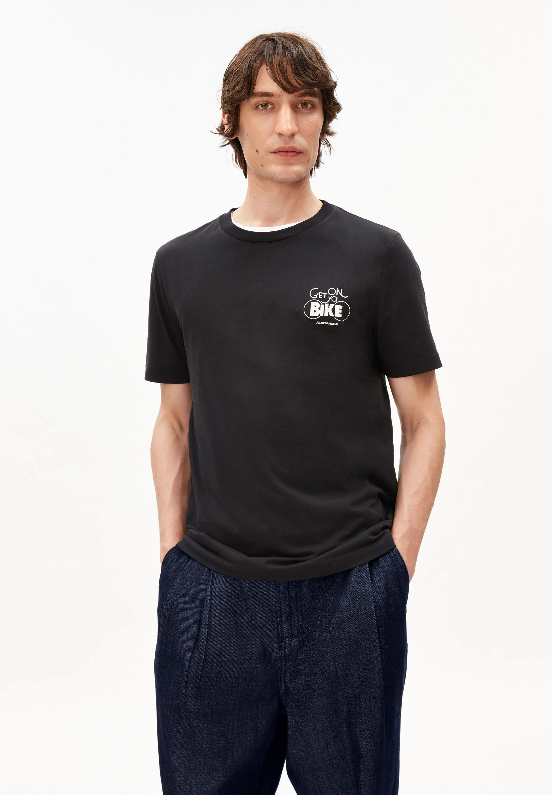 JAAMES BIKE T-SHIRT | black