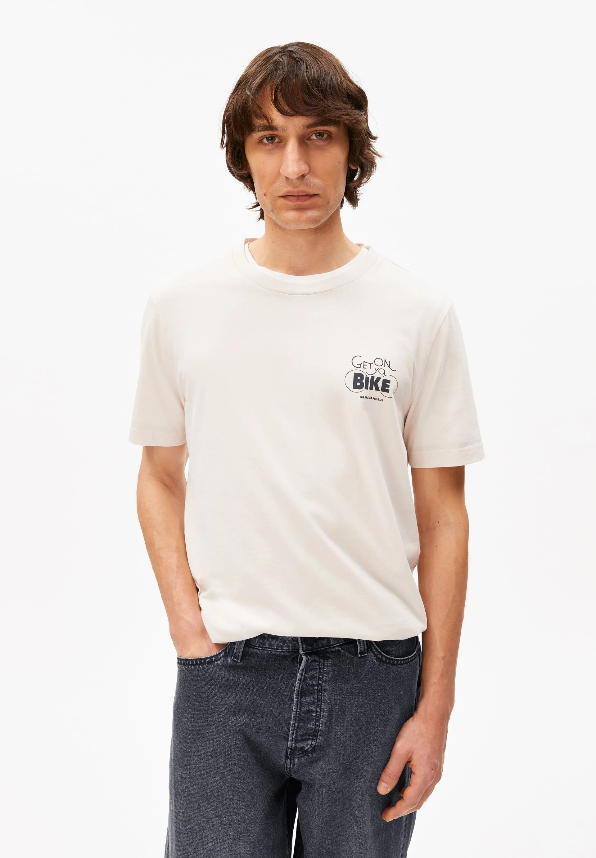 JAAMES BIKE T-SHIRT | pure