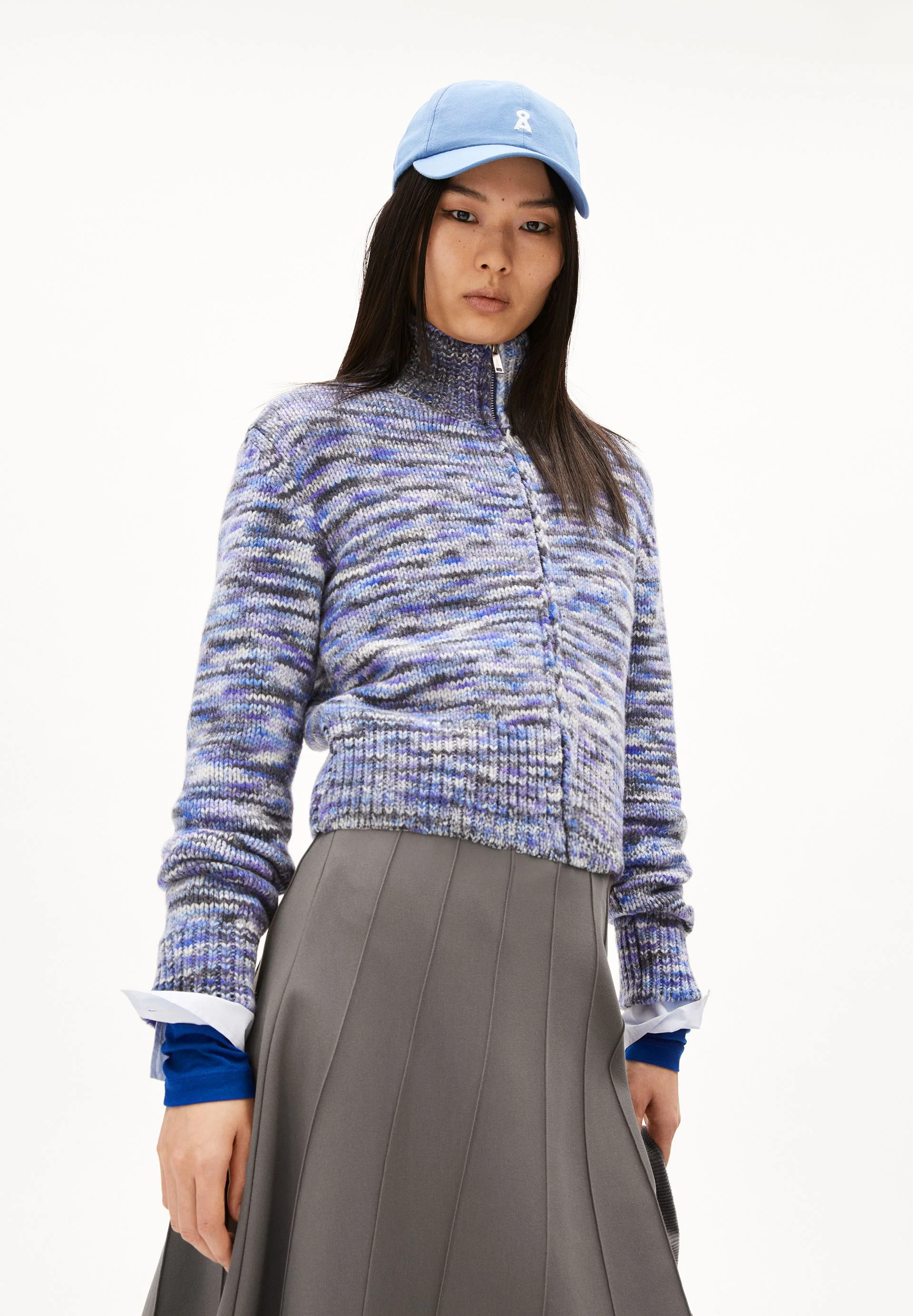 JOELAA PRINTED | faded indigo