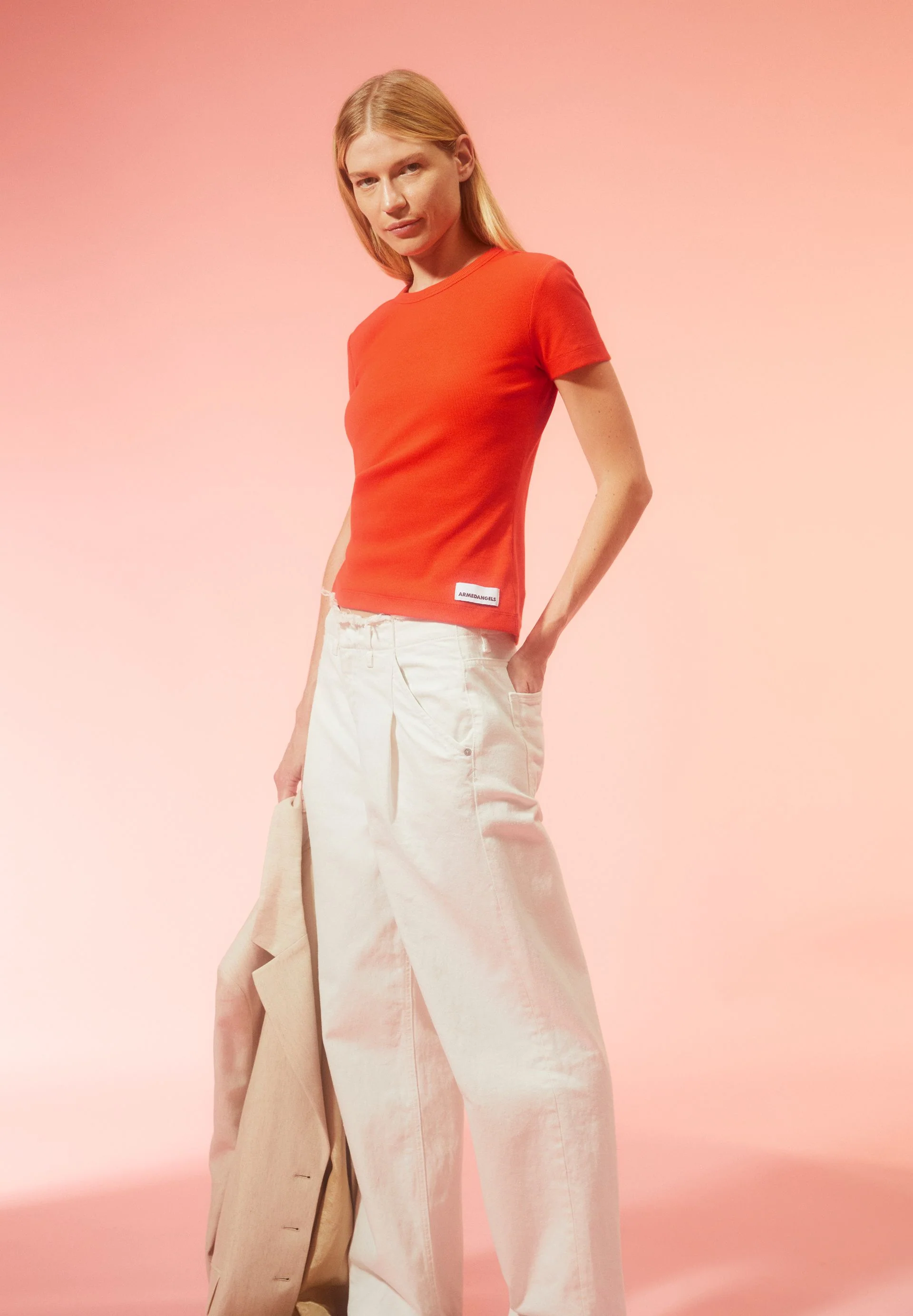 KARDAA T-SHIRT | poppy red - Image 4