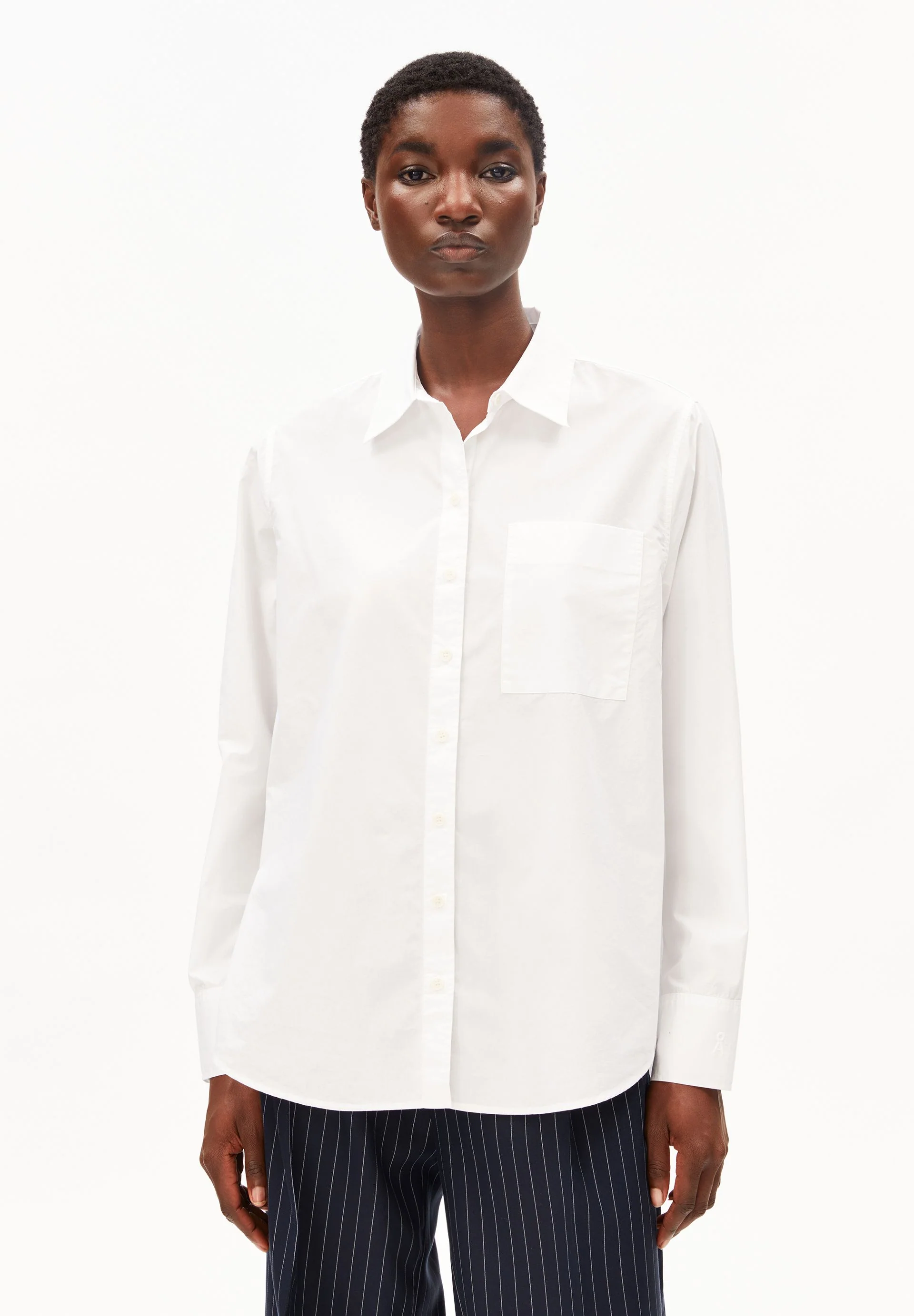LOOSE POPLIN SHIRT BLOUSE