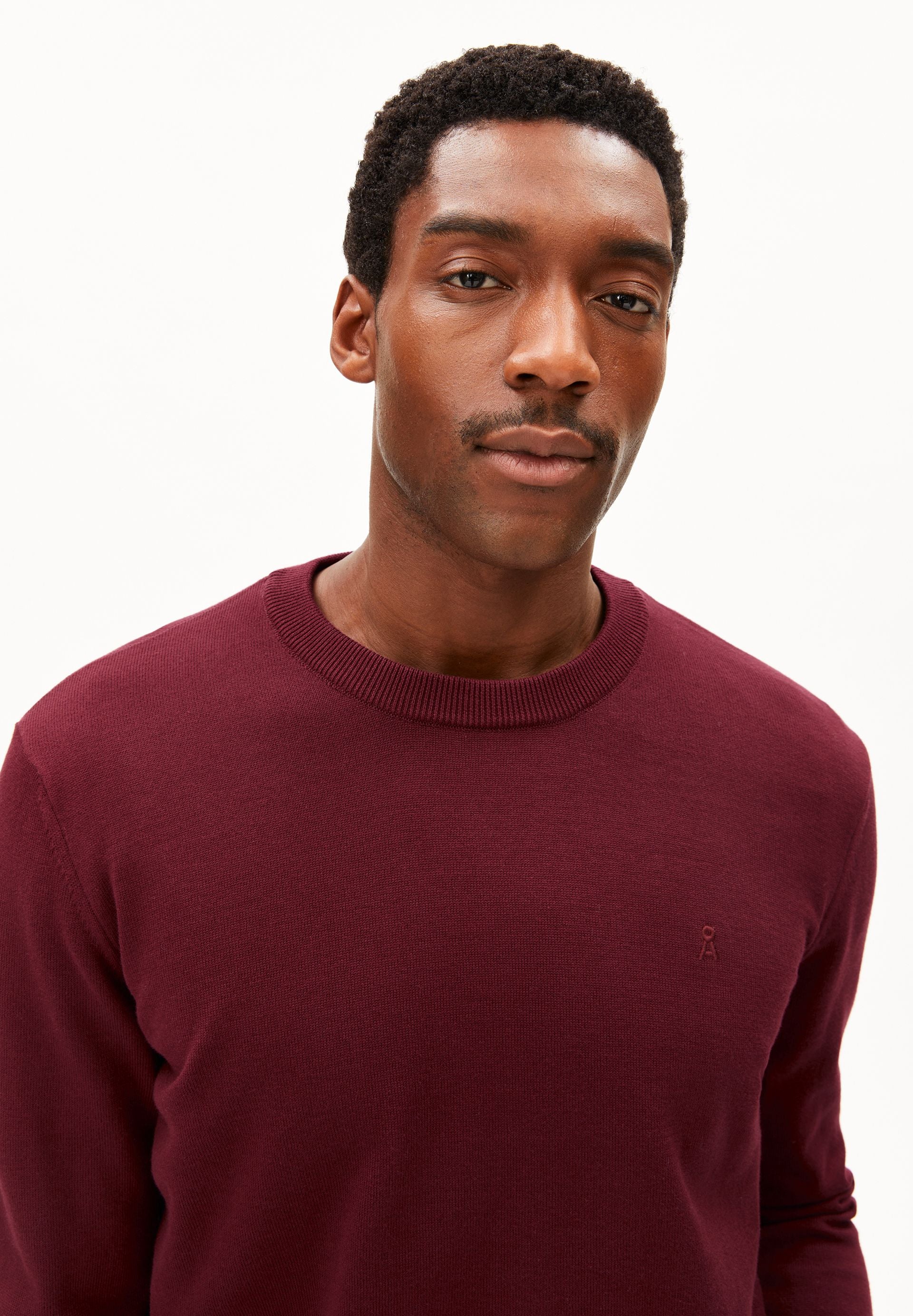 LOUKAA STRICKPULLOVER | velvet red - Image 3