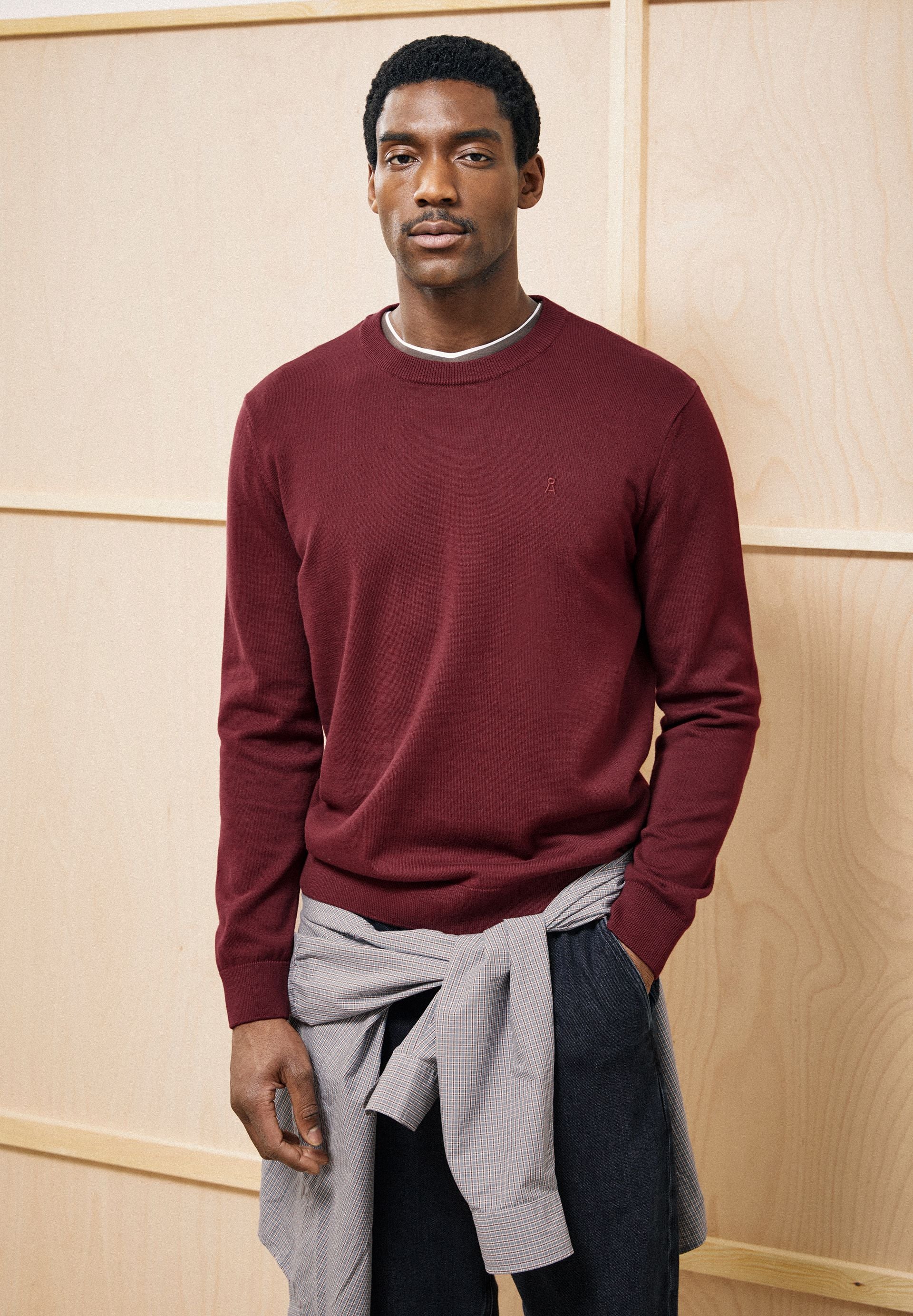 LOUKAA STRICKPULLOVER | velvet red - Image 4
