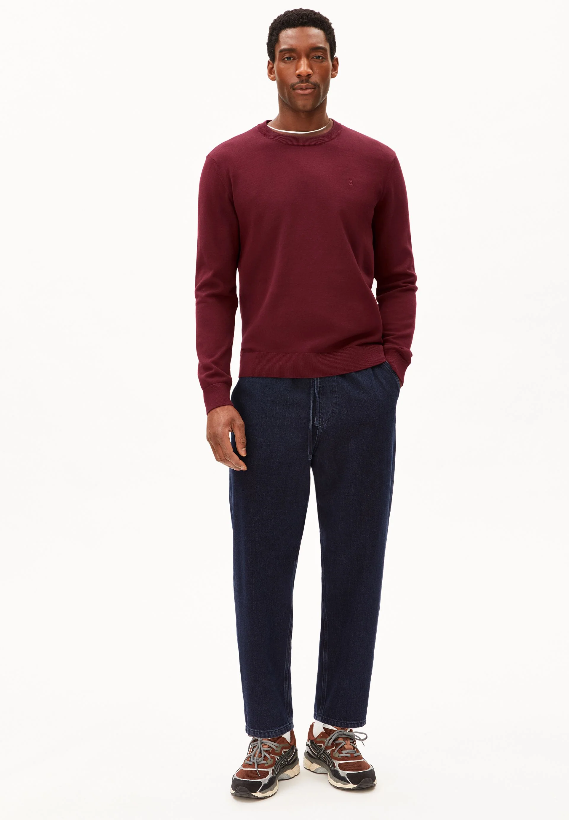 LOUKAA STRICKPULLOVER | velvet red - Image 5