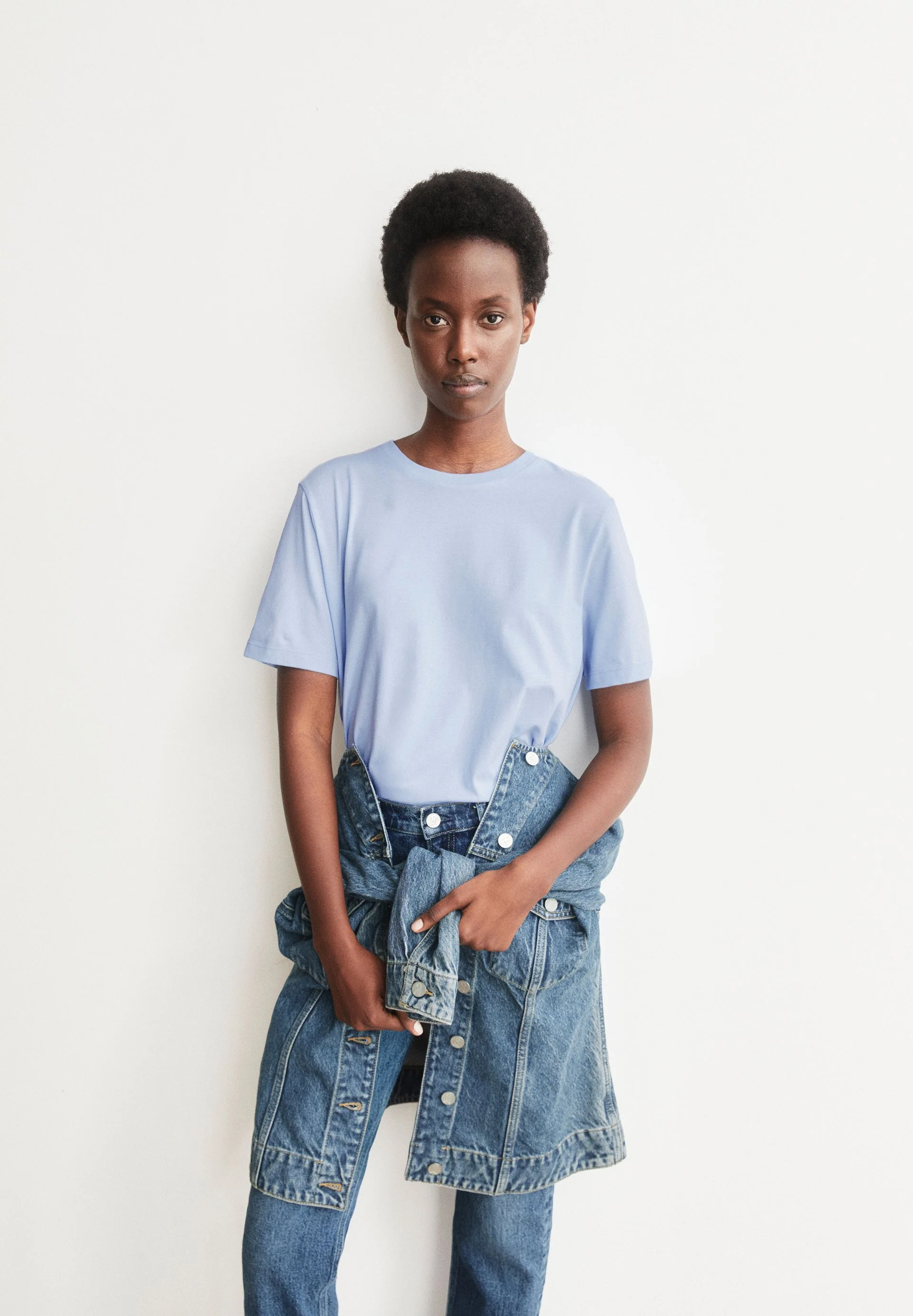 LUALAA T-SHIRT | soft blue - Image 4