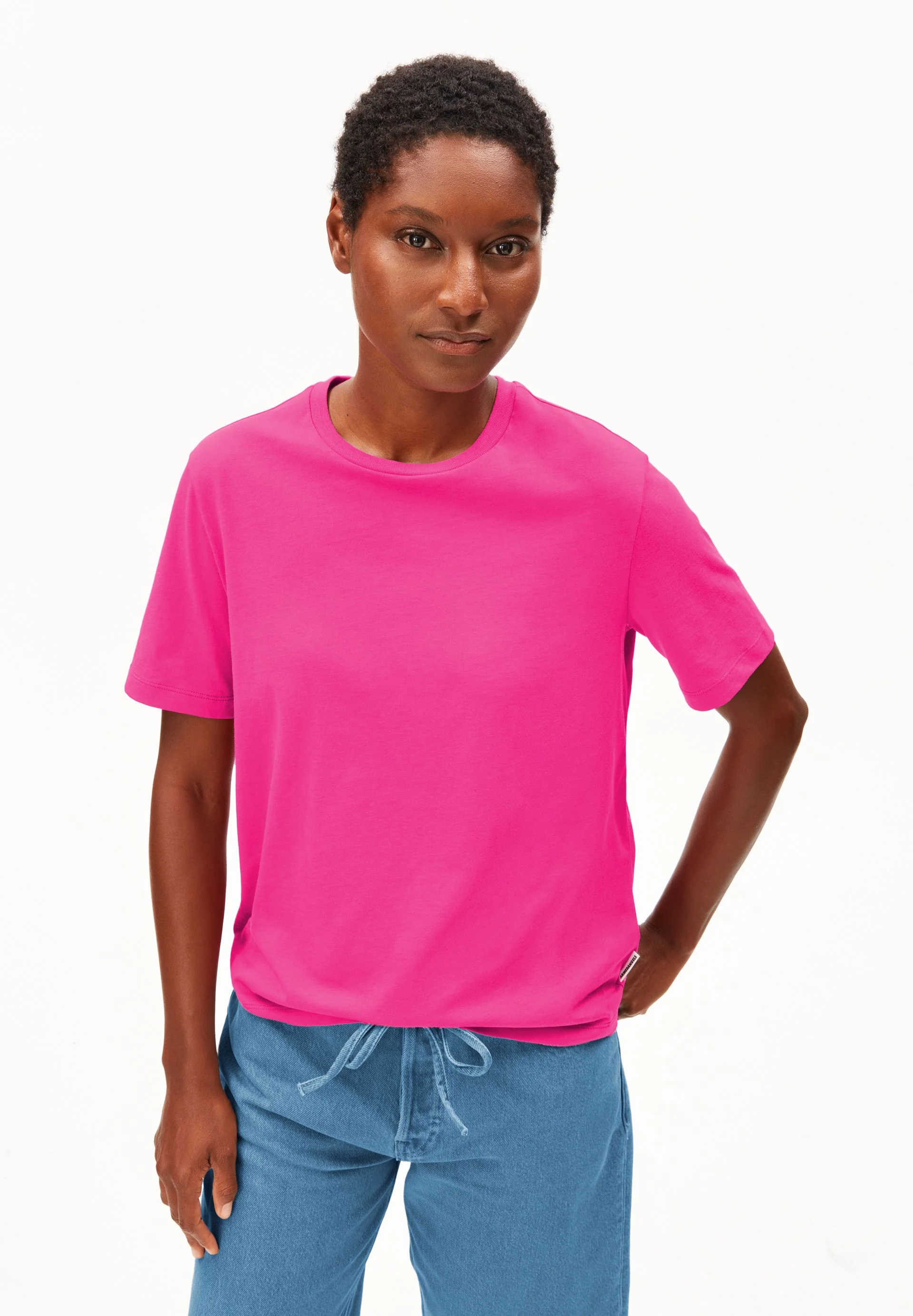 LUALAA T-SHIRT | very berry
