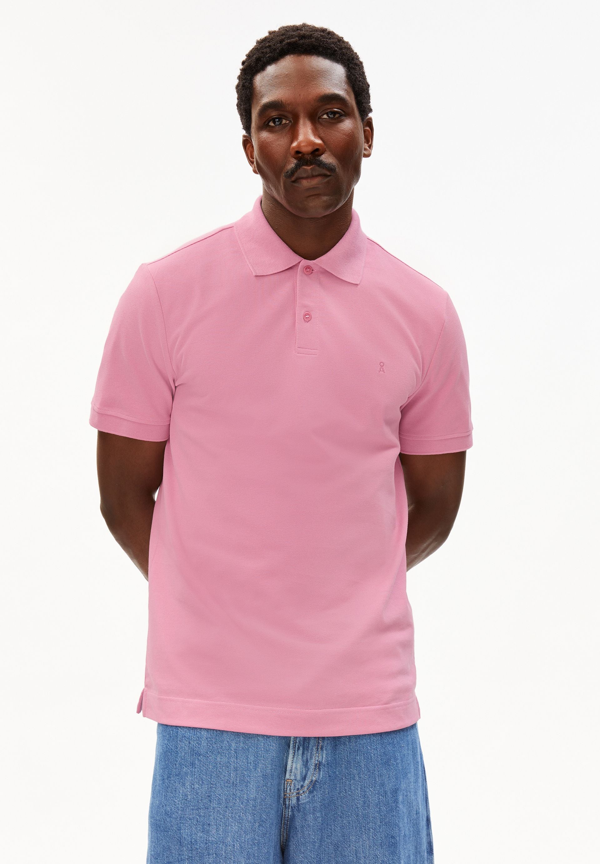 MAARIO POLOSHIRT | washed berry