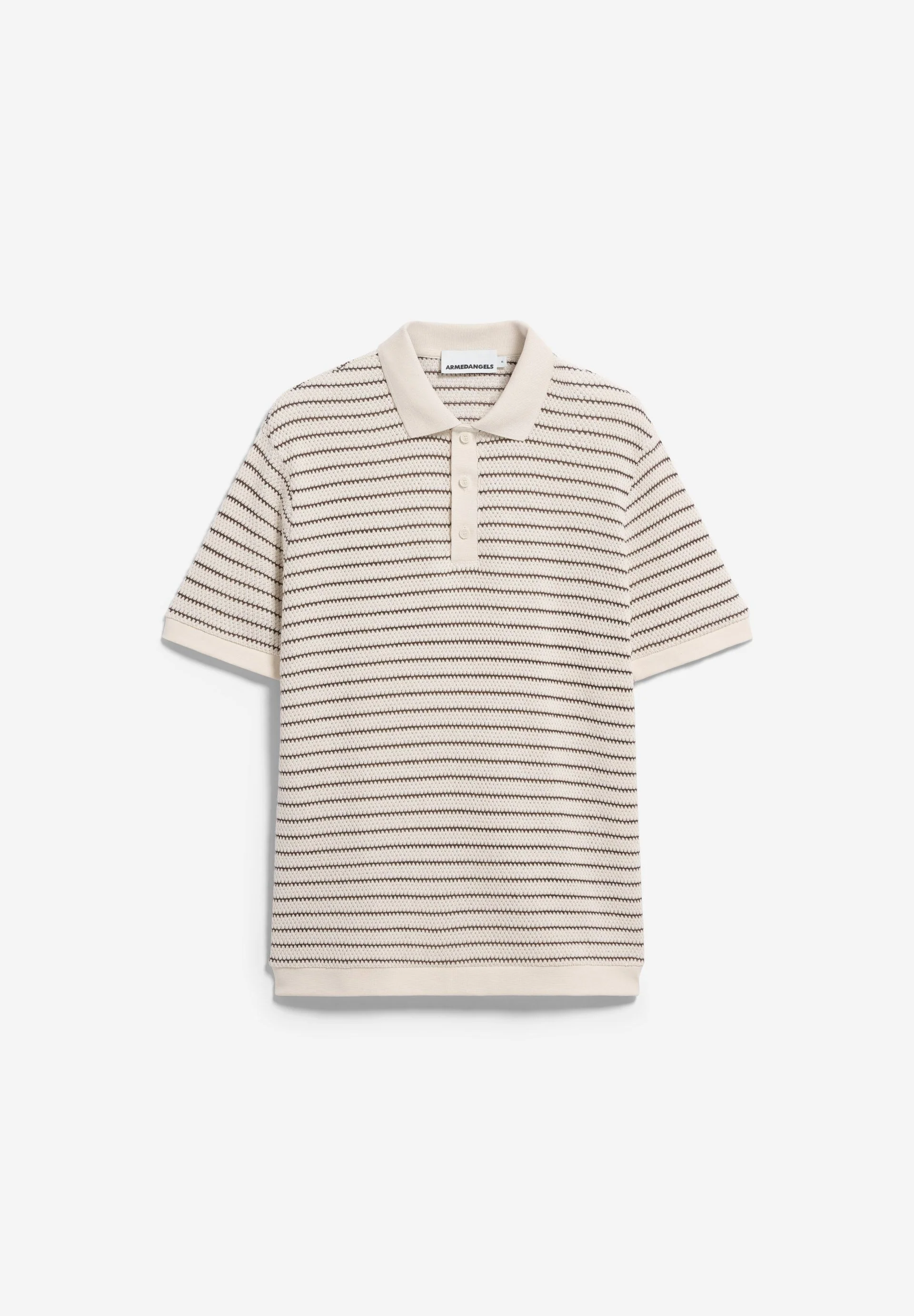 MAARIO STRICK-POLOSHIRT | pure-claystone - Image 6