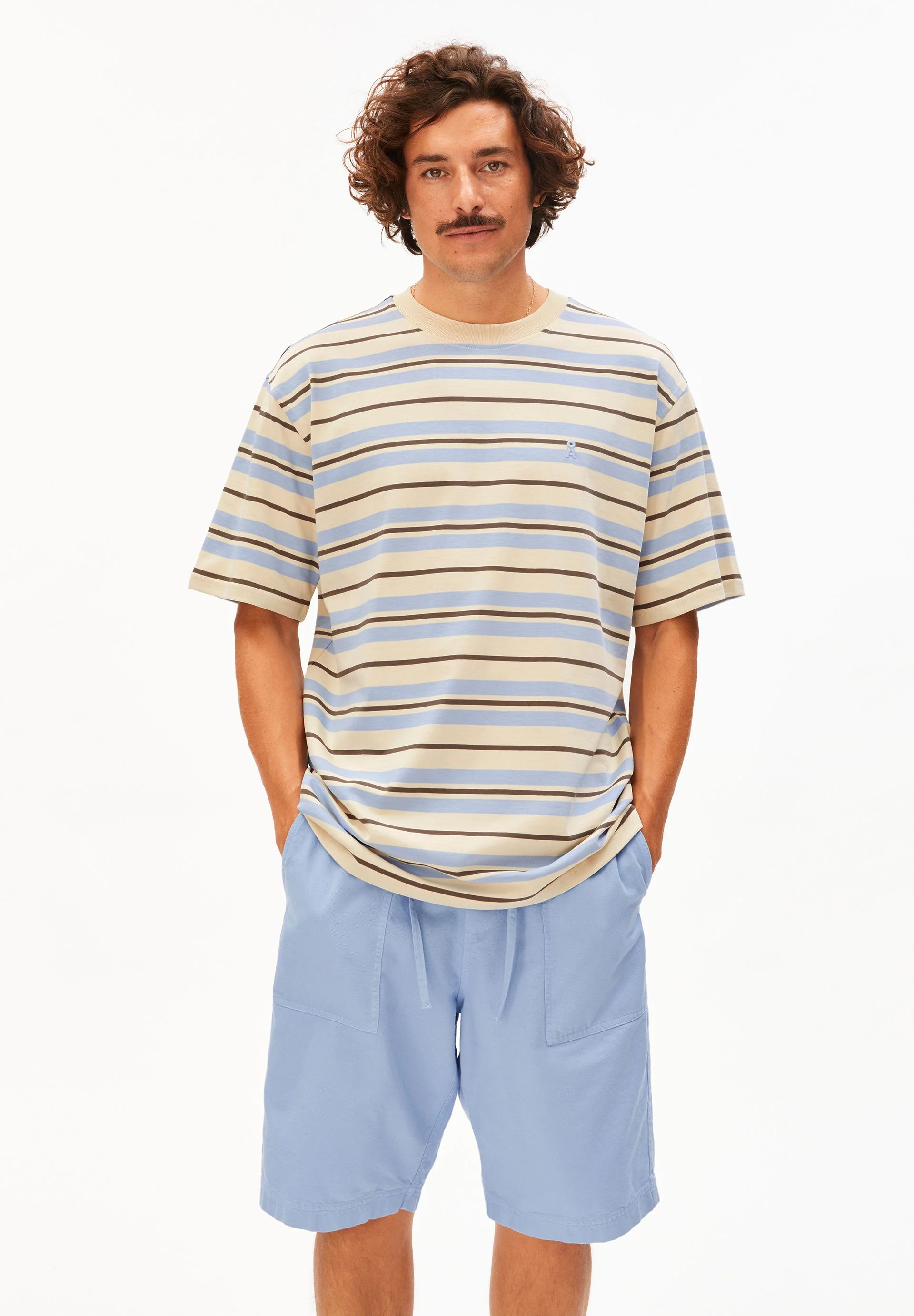 MAARKOS GESTREIFTES T-SHIRT - Image 2
