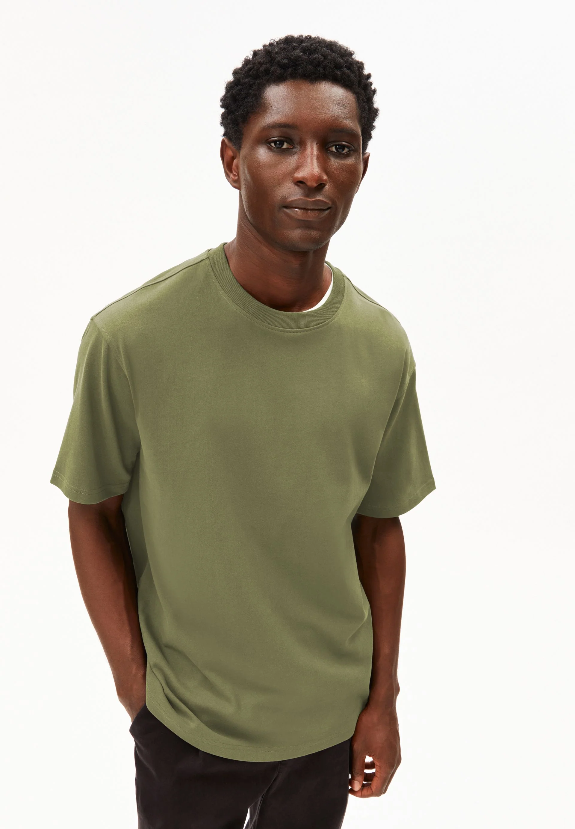 MAARKOS HEAVY WEIGHT T-SHIRT | fatigue green