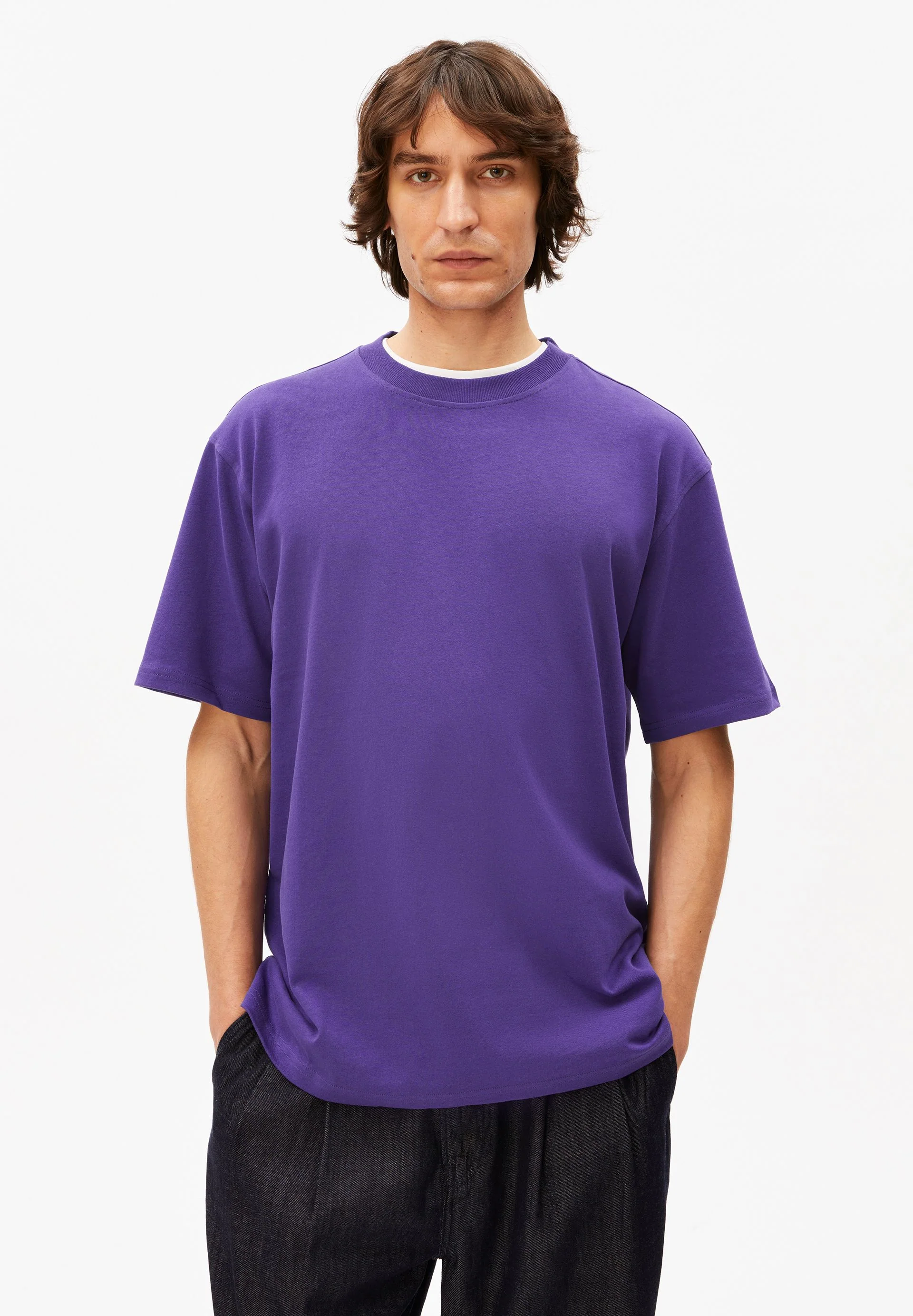 MAARKOS HEAVY WEIGHT T-SHIRT | pungent purple