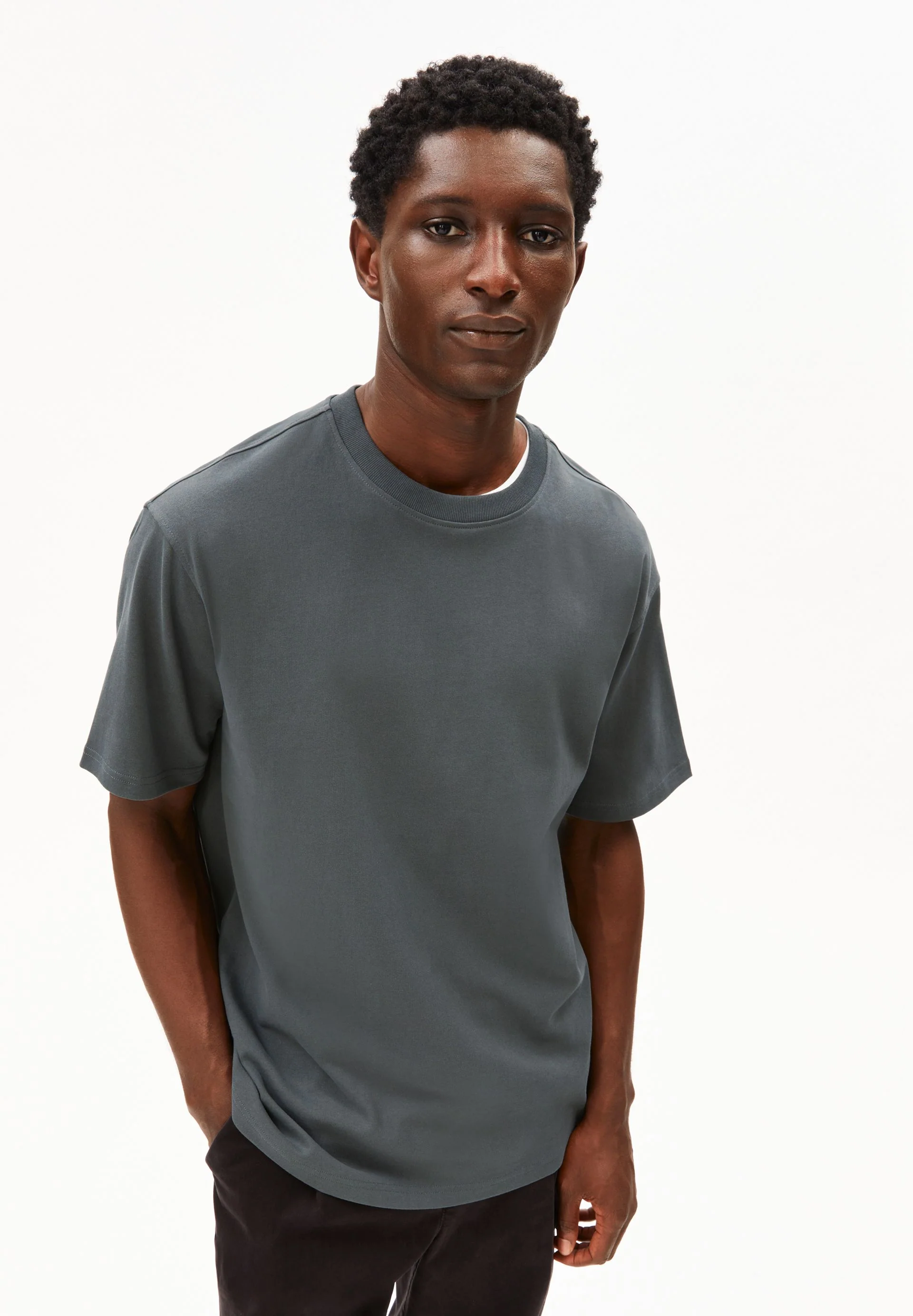 MAARKOS HEAVY WEIGHT T-SHIRT | space steel