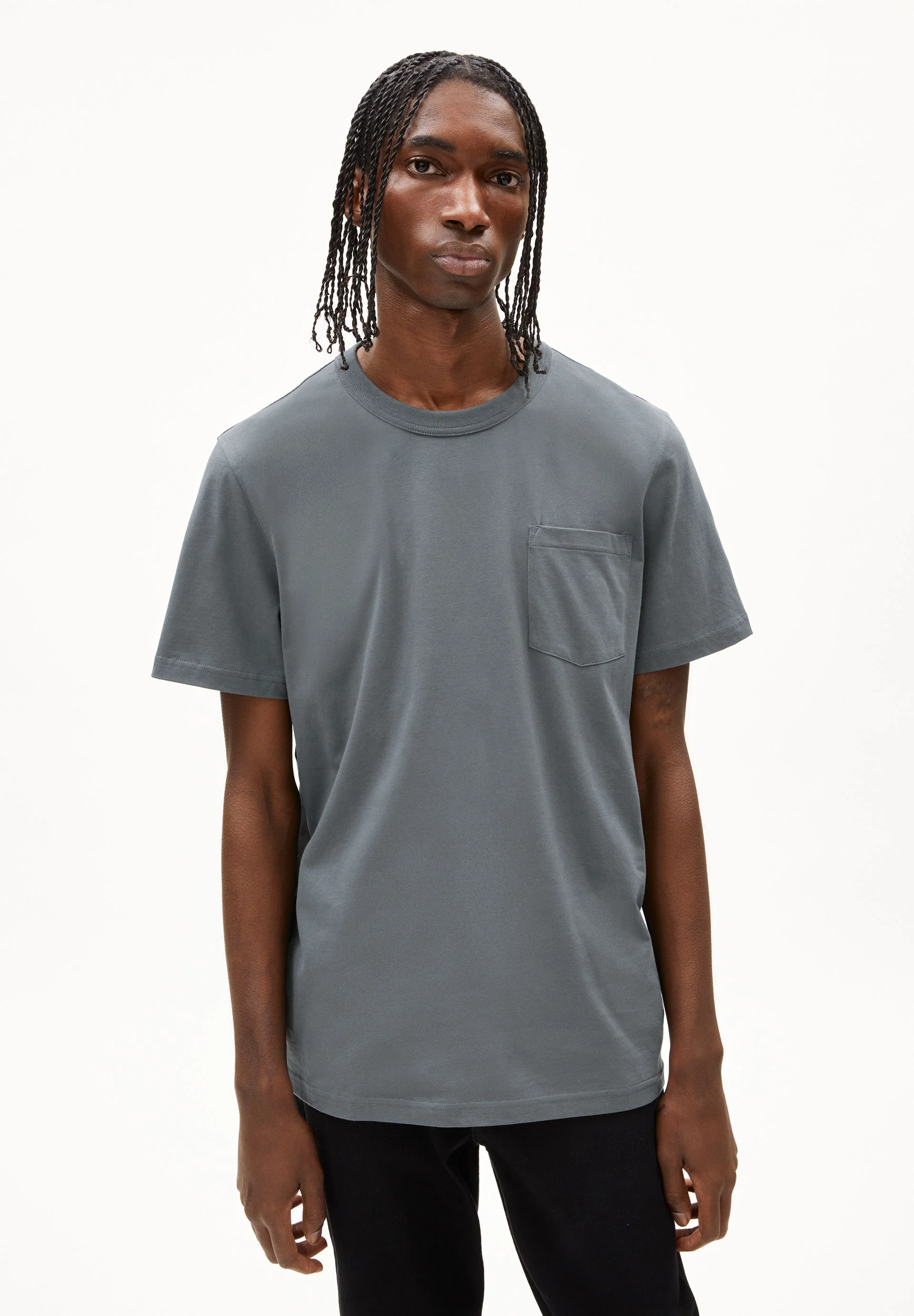 MAARKOS POCKET T-SHIRT | space steel