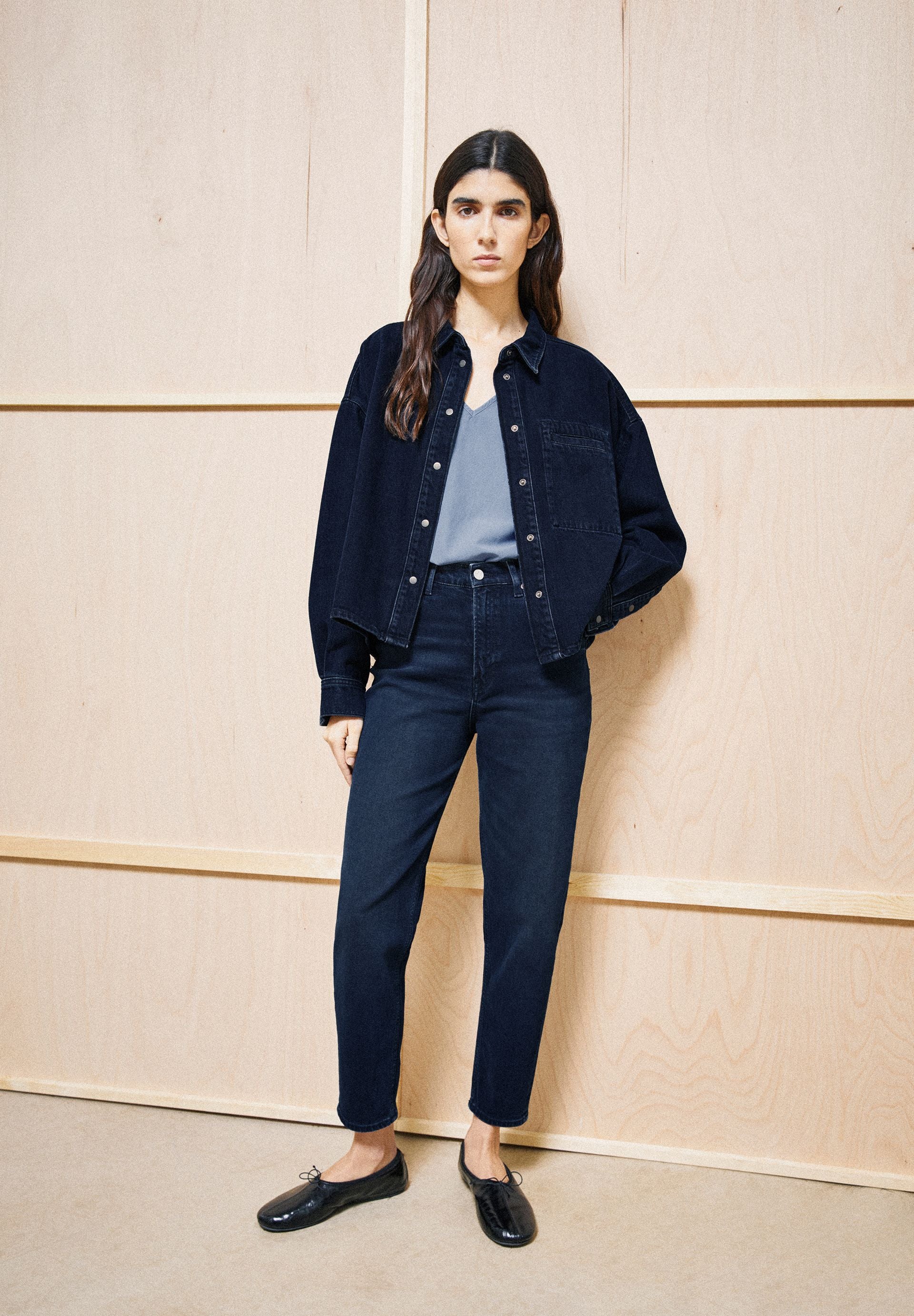 MAIRAA HIGH WAIST MOM JEANS | deepwater - Image 4